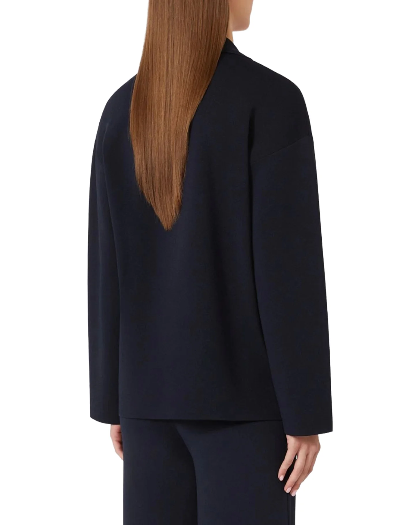 DOUBLE-BREASTED VISCOSE CREPE JACKET - Image 4