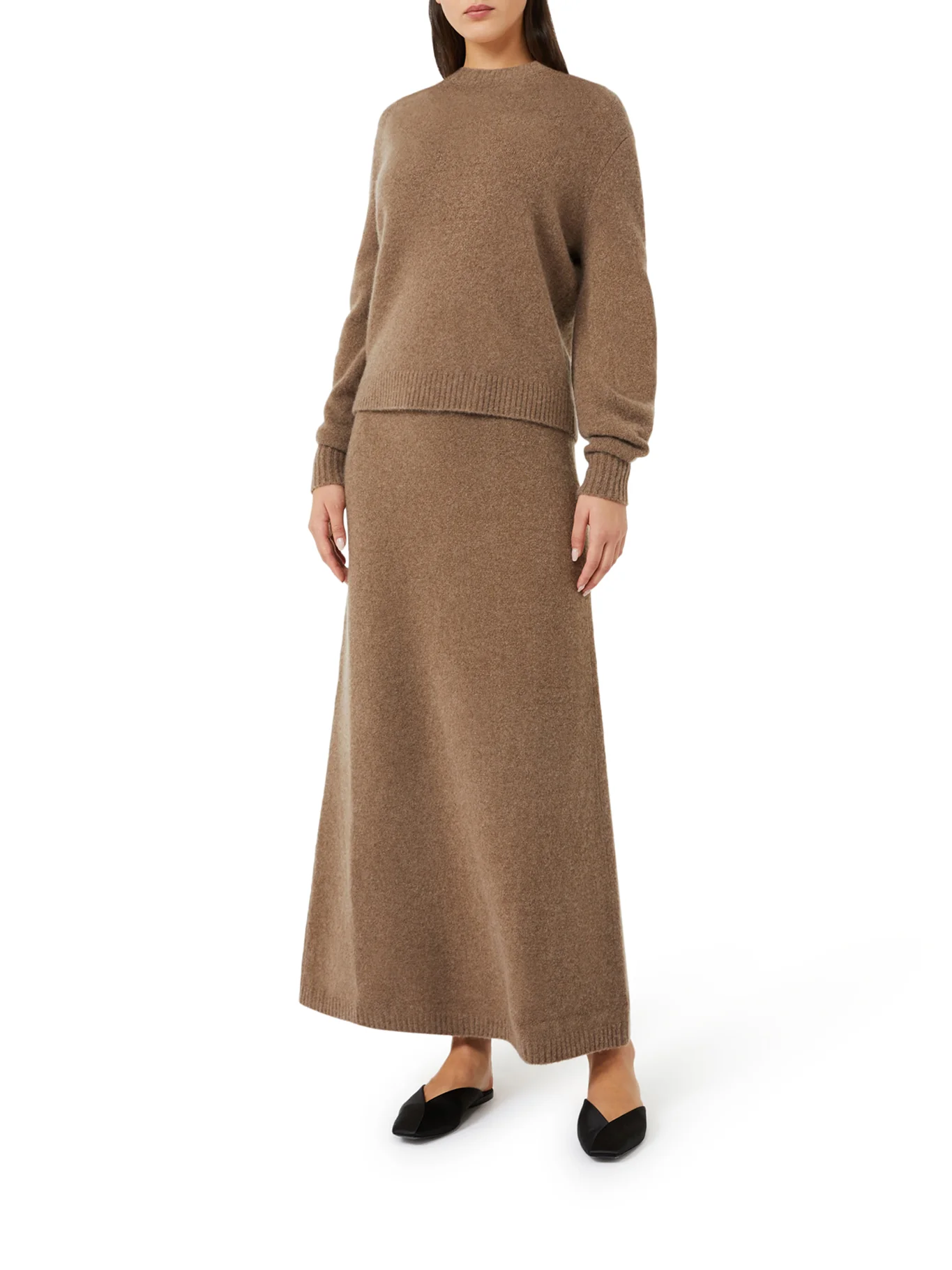 STRETCH CASHMERE YARN SWEATER - Image 2