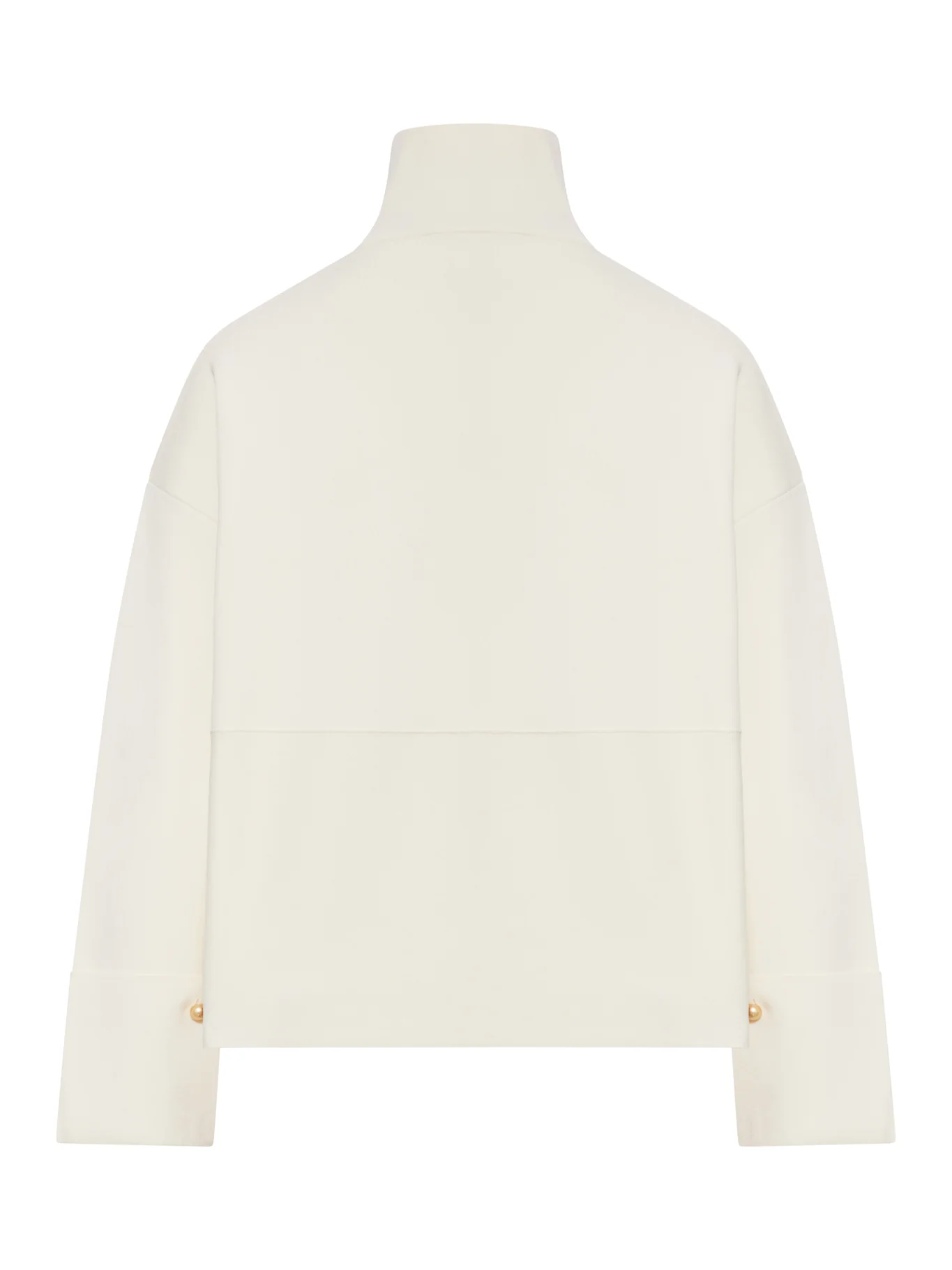 HIGH NECK SWEATSHIRT WITH ZIP - Image 2
