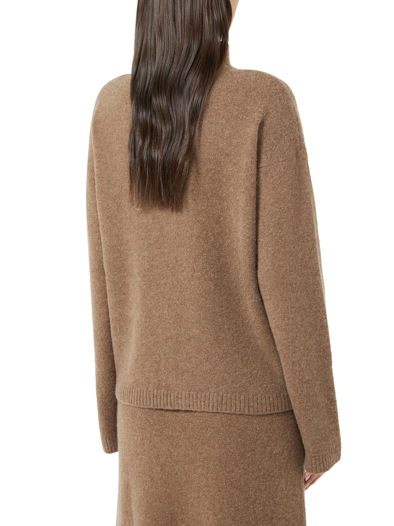 BOXY SWEATER IN STRETCH CASHMERE YARN - Image 4