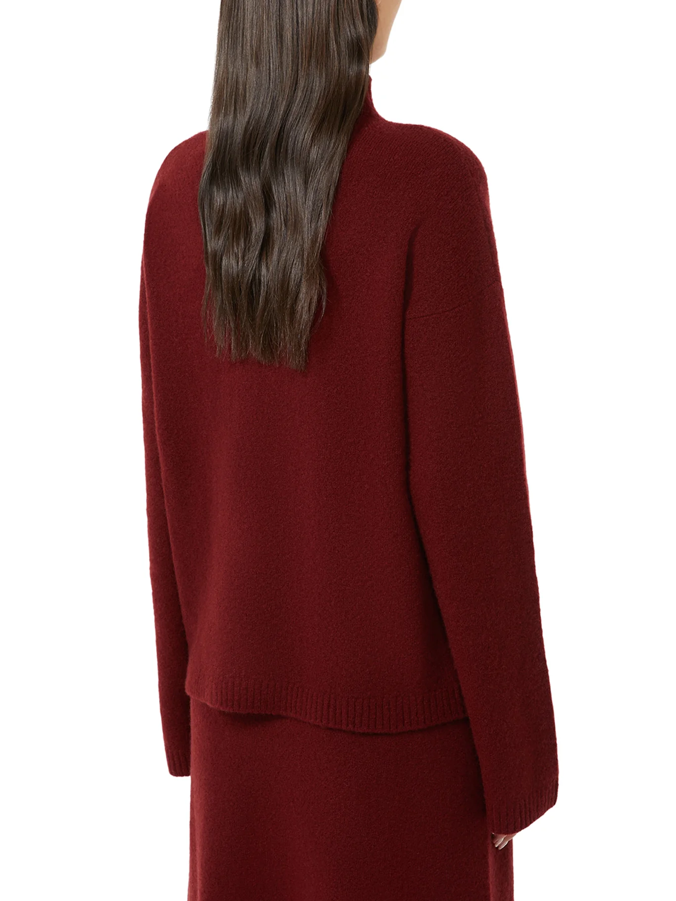 BOXY SWEATER IN STRETCH CASHMERE YARN - Image 4