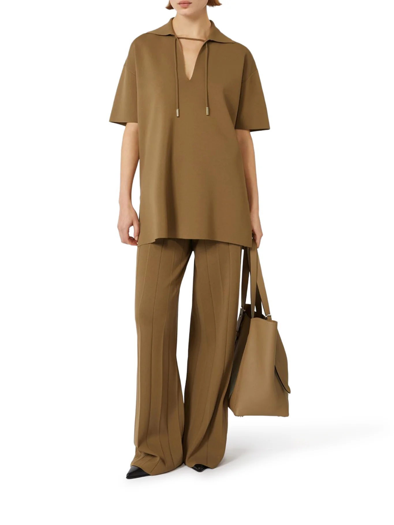 VISCOSE CRÊPE YARN BLOUSE - Image 2