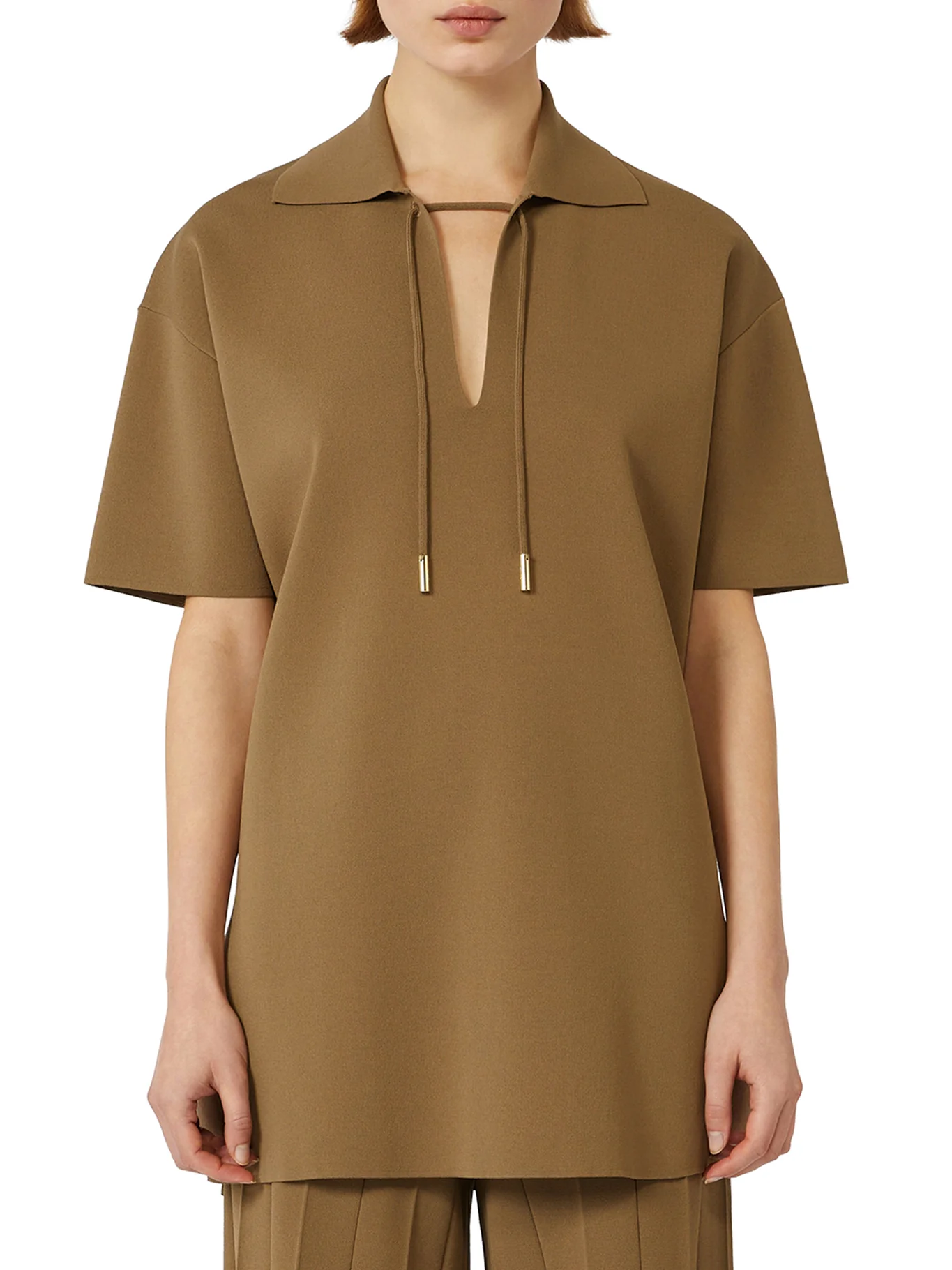 VISCOSE CRÊPE YARN BLOUSE - Image 3