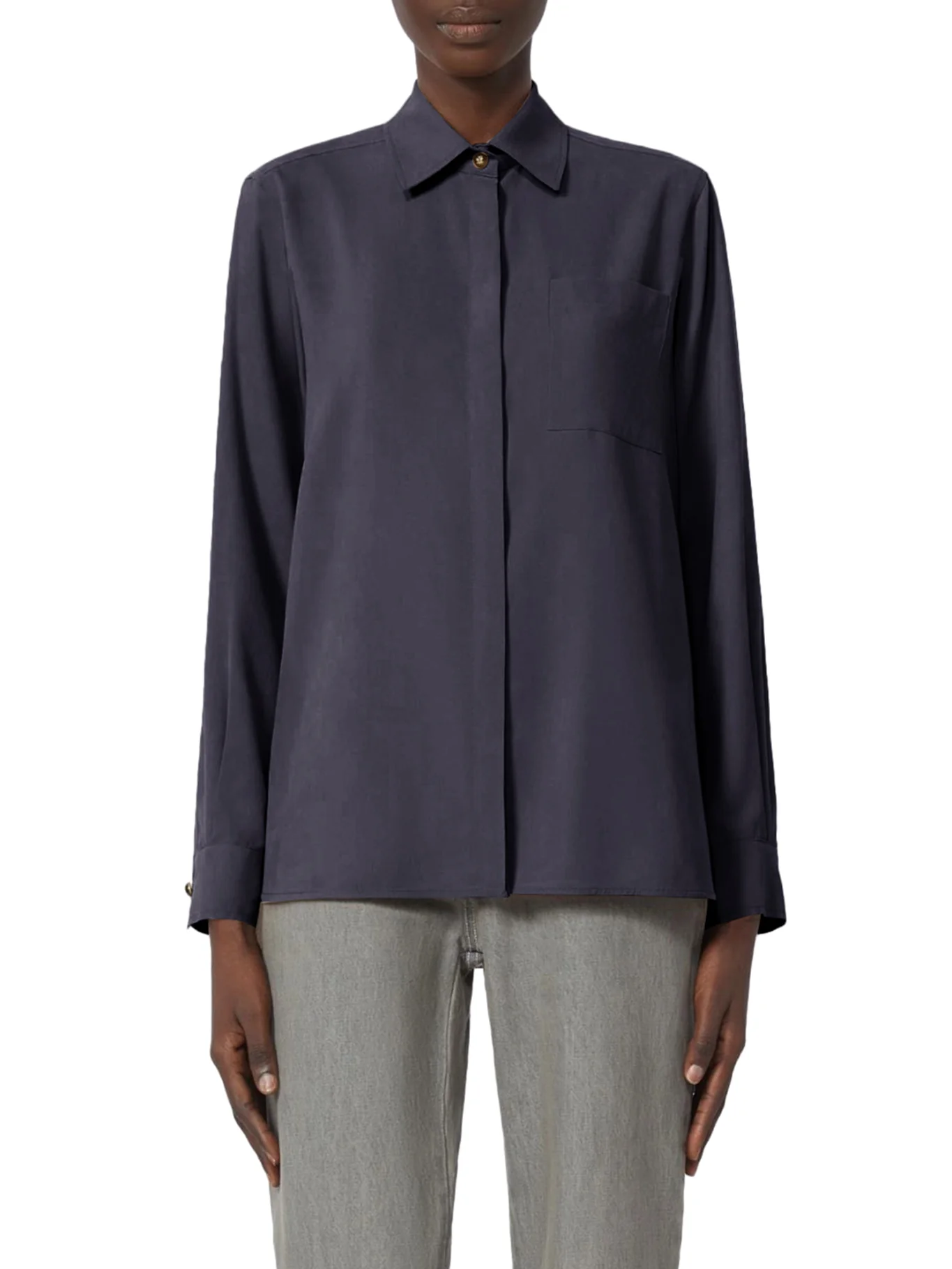 SIAMESE SILK CANVAS SHIRT - Image 2