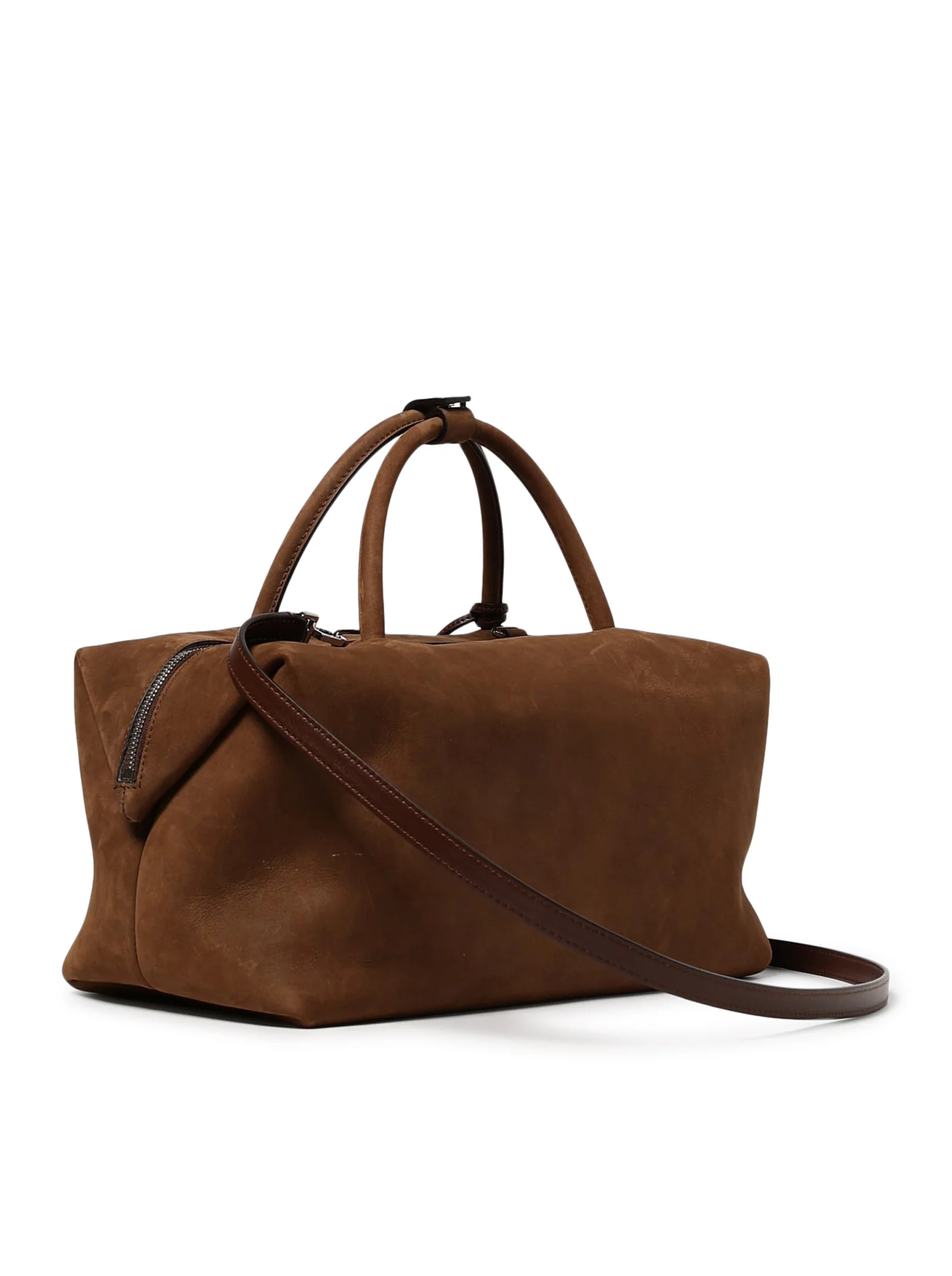 SMALL HOLDALLSSUEDE TOP HANDLE IN NUBUCK LEATHER - Image 3