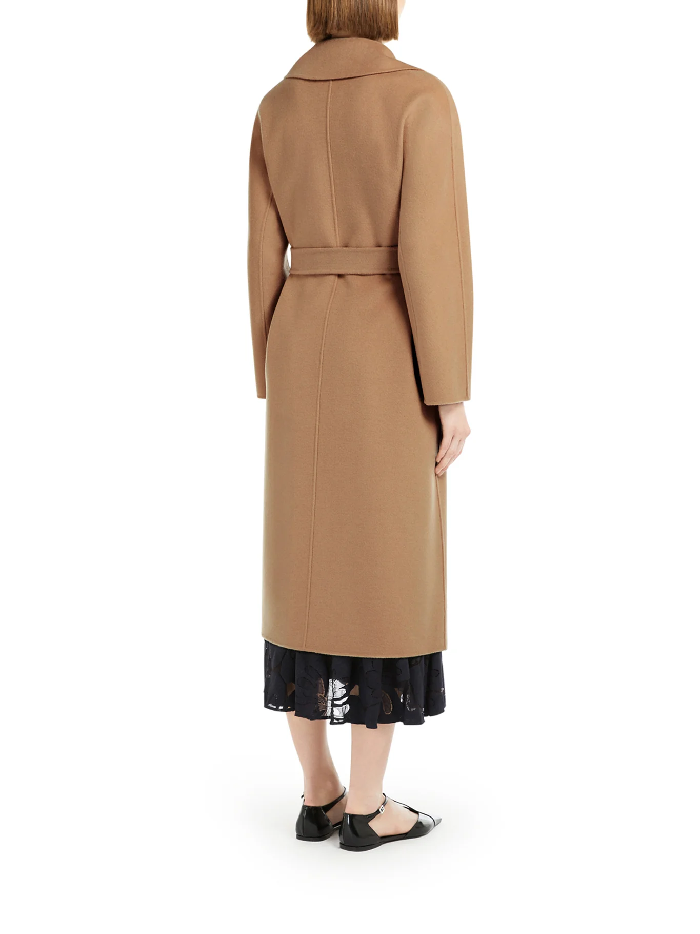 CASHMERE COAT WITH BELT - Image 4