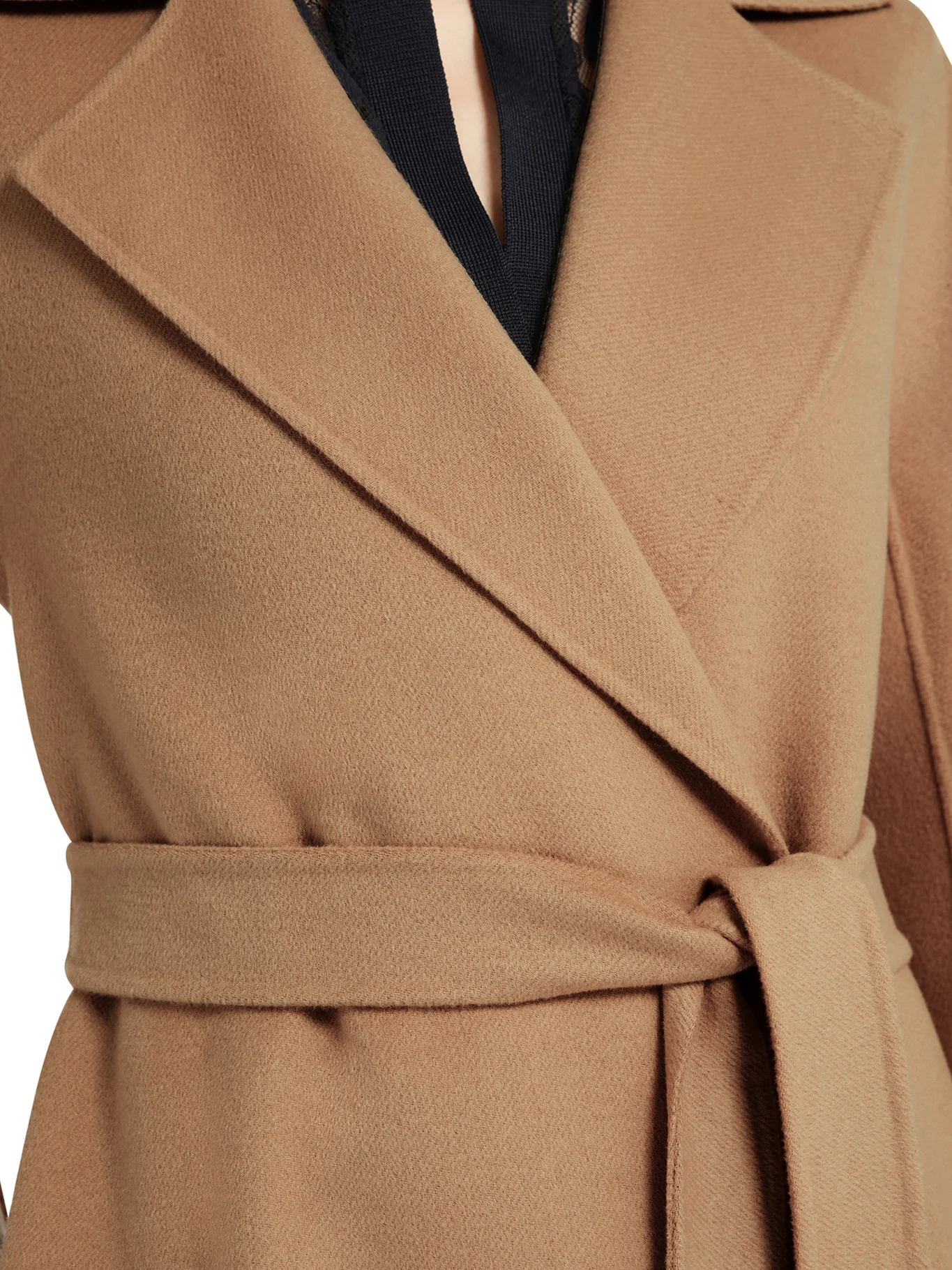 CASHMERE COAT WITH BELT - Image 5