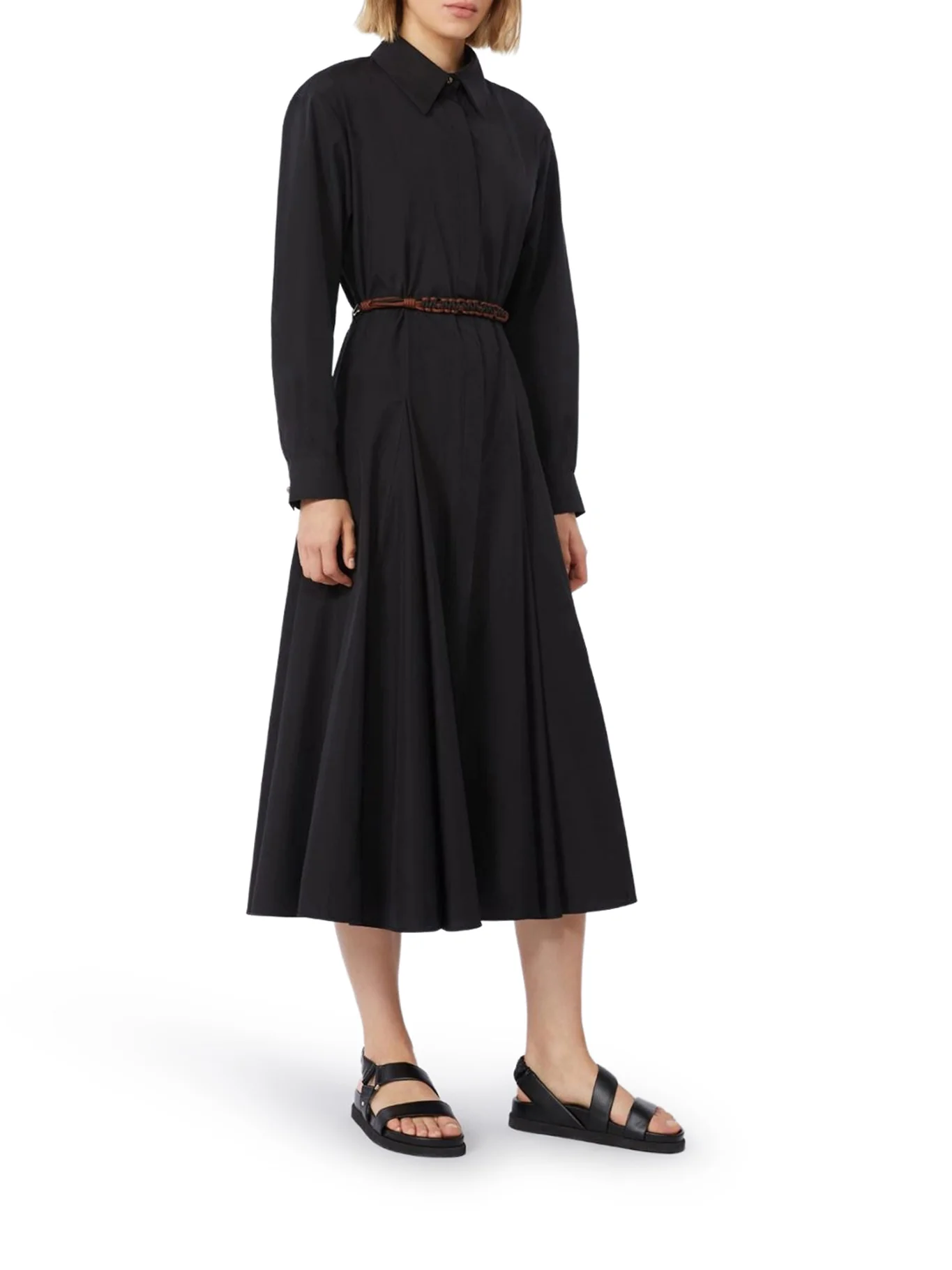 COTTON CHEMISIER DRESS - Image 2