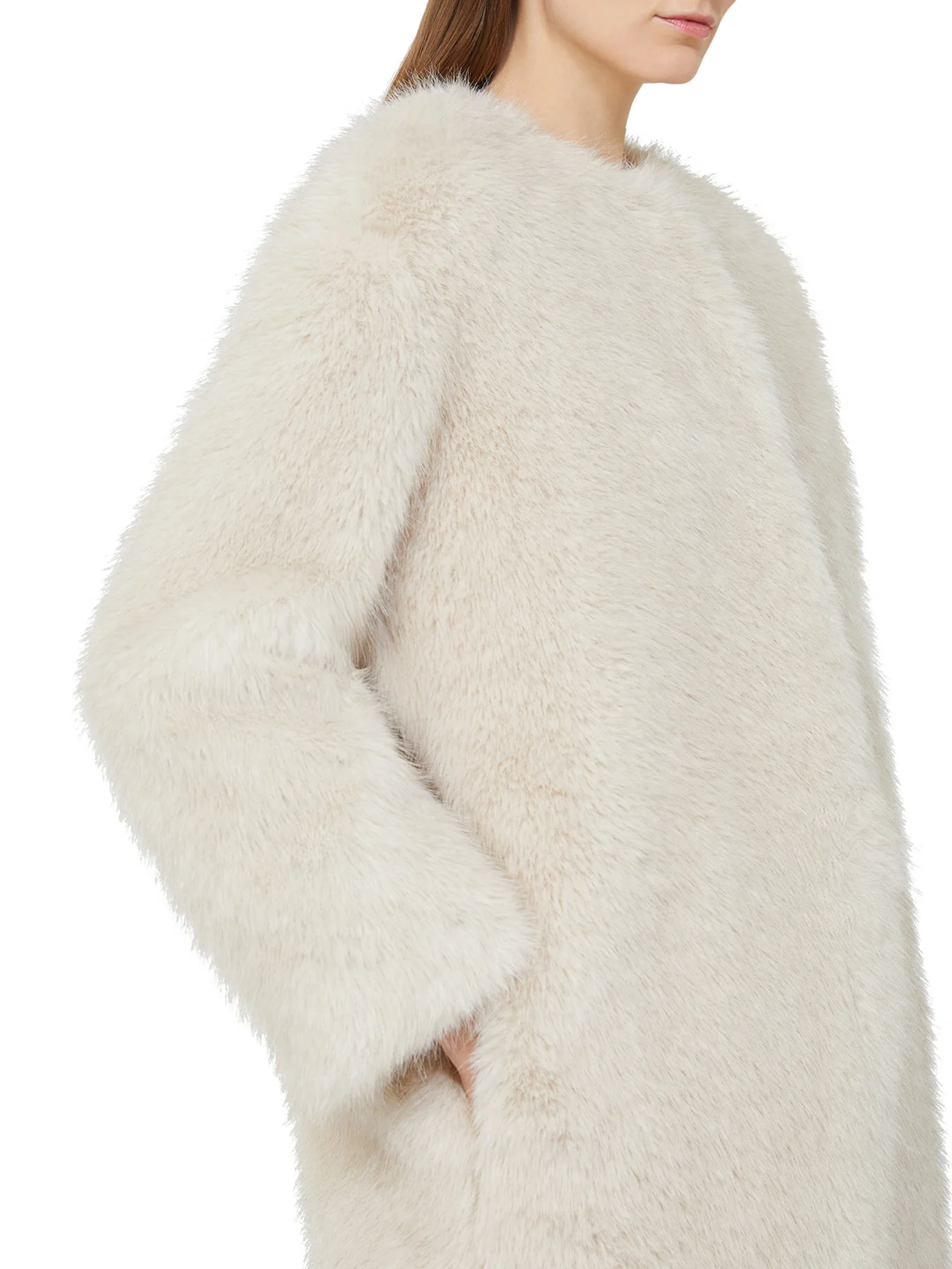 FAUX FUR COAT - Image 4