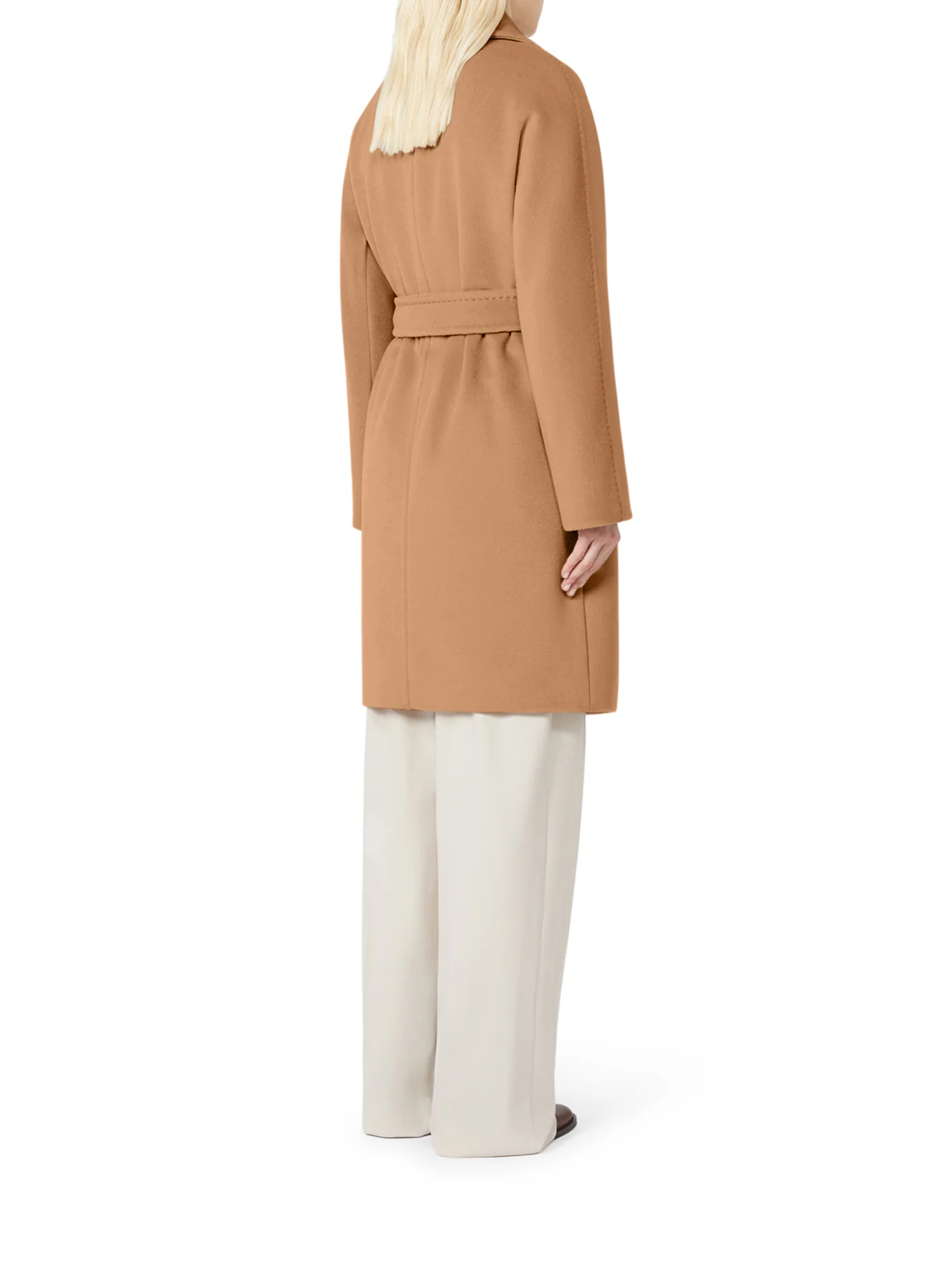 SCIRE BEAVER WOOL ROBE COAT - Image 3