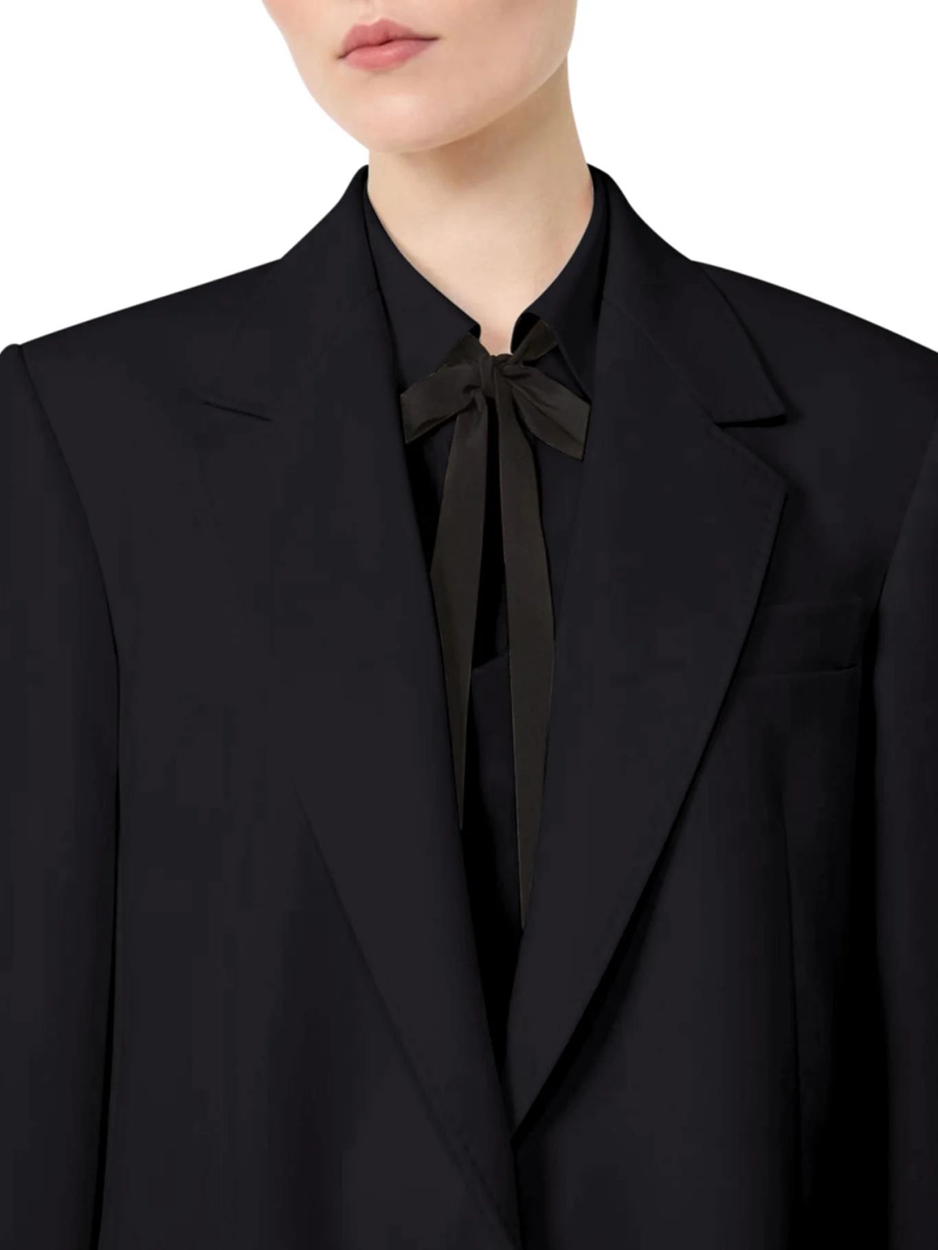 SINGLE-BREASTED CADY BLAZER - Image 4