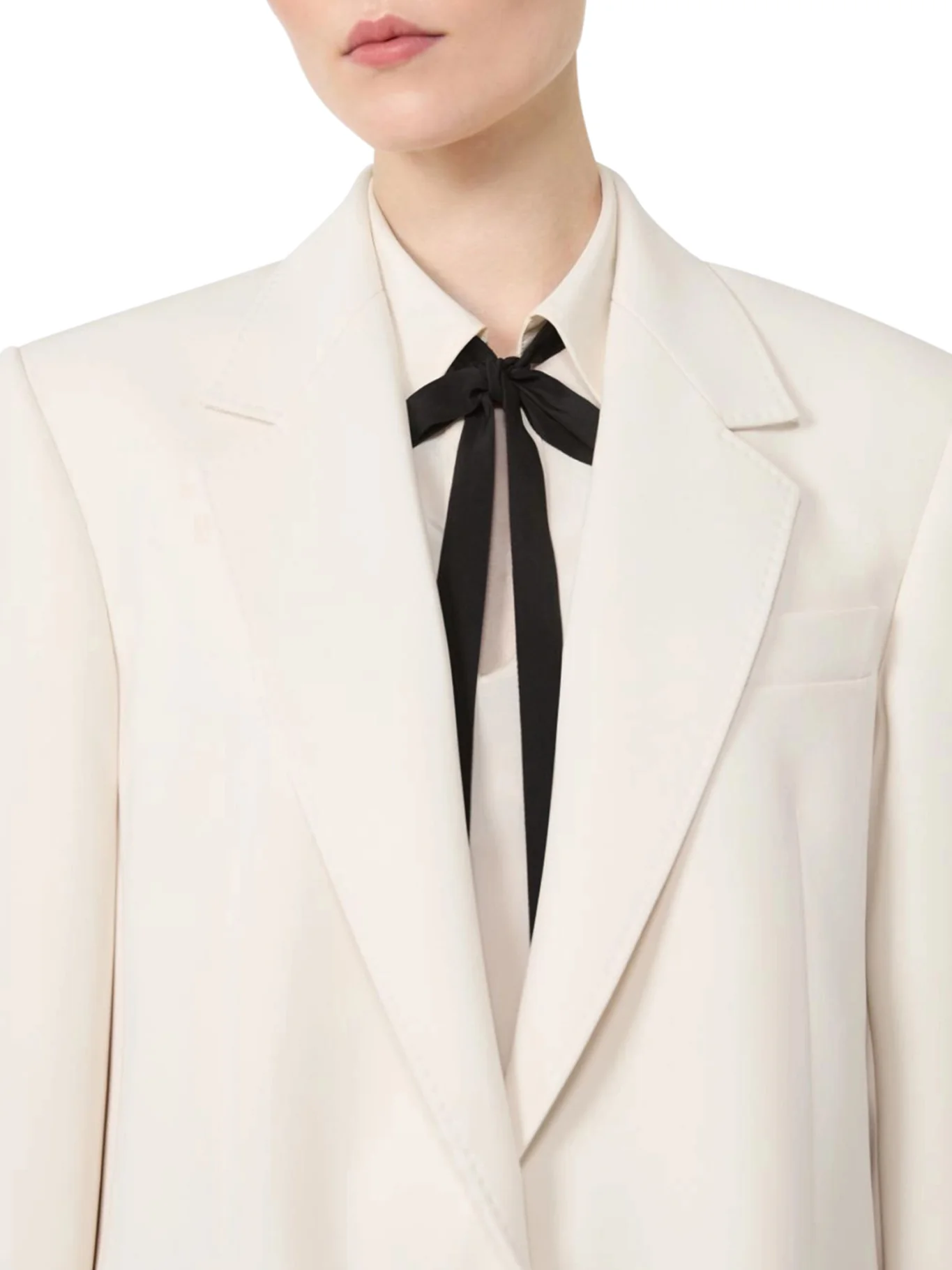 SINGLE-BREASTED CADY BLAZER - Image 4