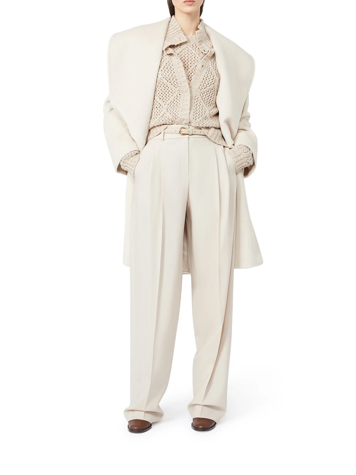 WOOL TASSEL ENTRY TROUSERS - Image 2