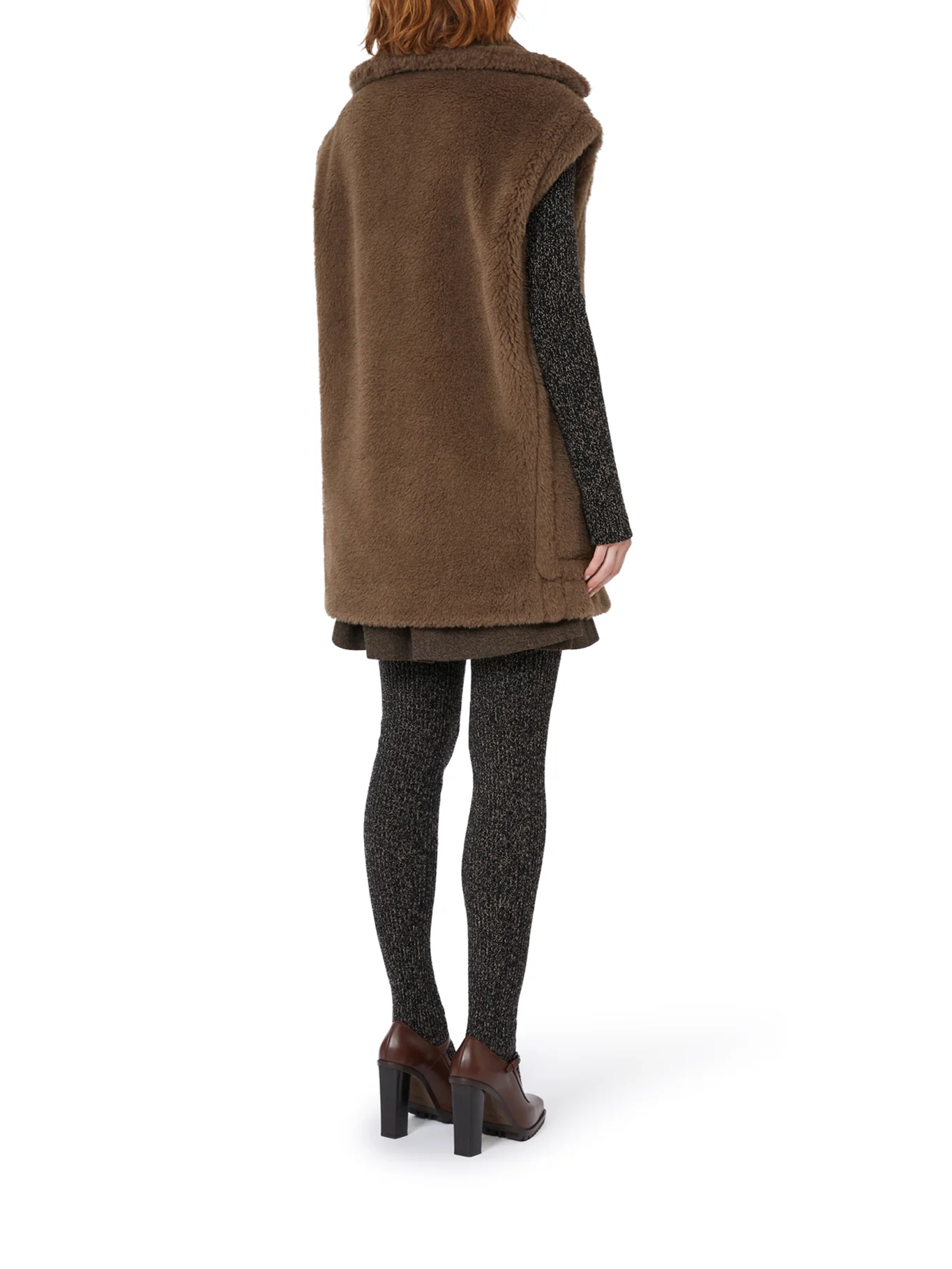 TEDDY VEST IN ALPACA AND WOOL - Image 3