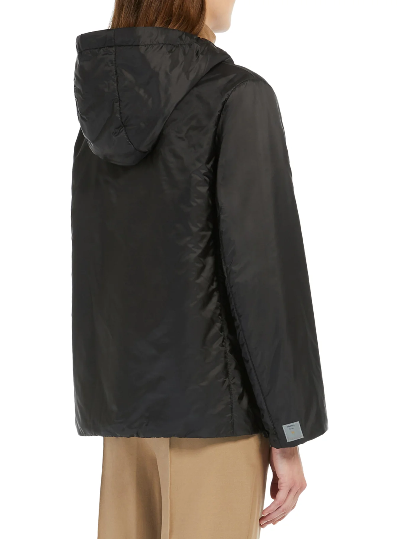 PADDED JACKET WITH DROP-PROOF CANVAS HOOD - Image 4