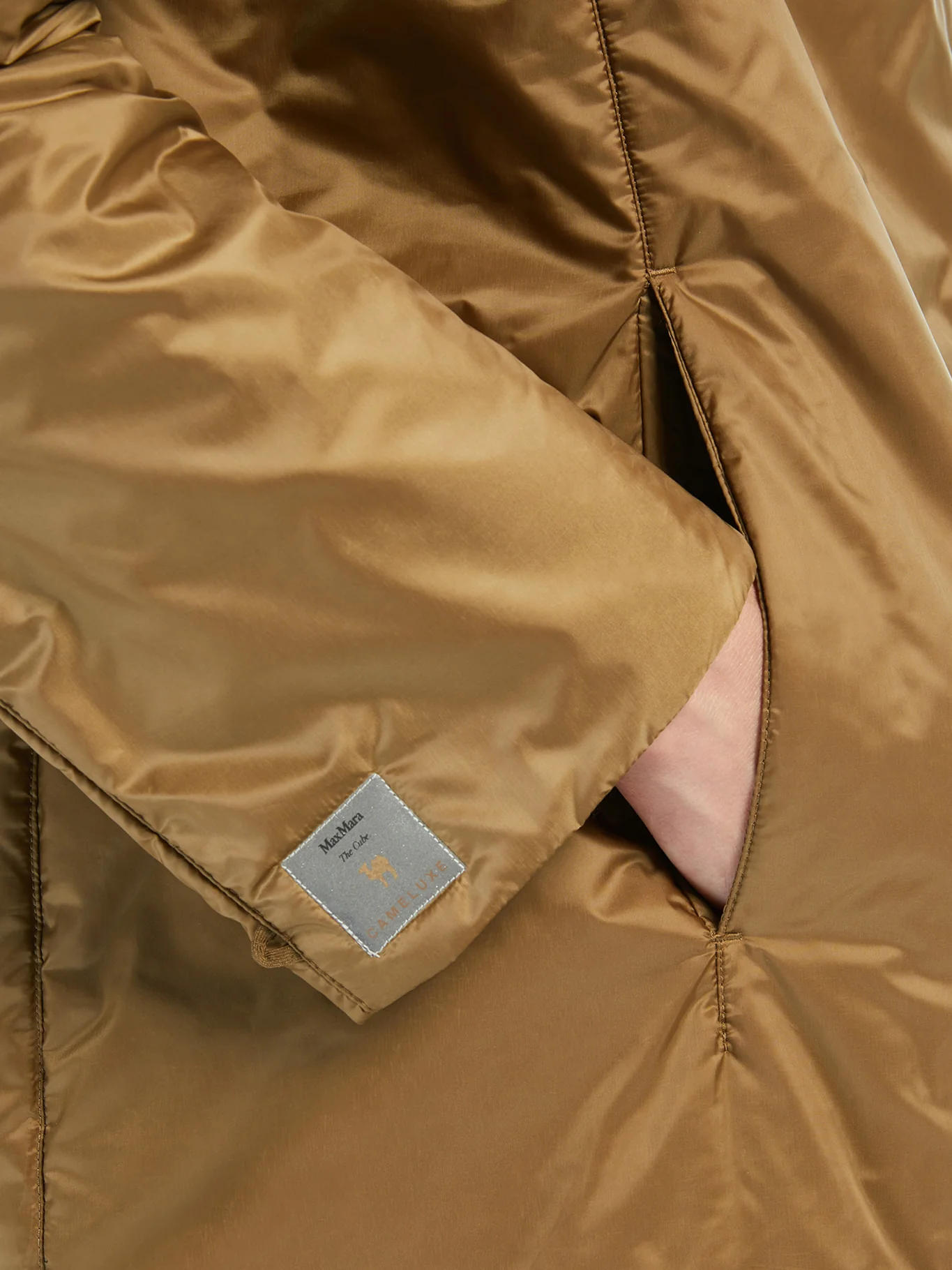 PADDED JACKET WITH DROP-PROOF CANVAS HOOD - Image 5