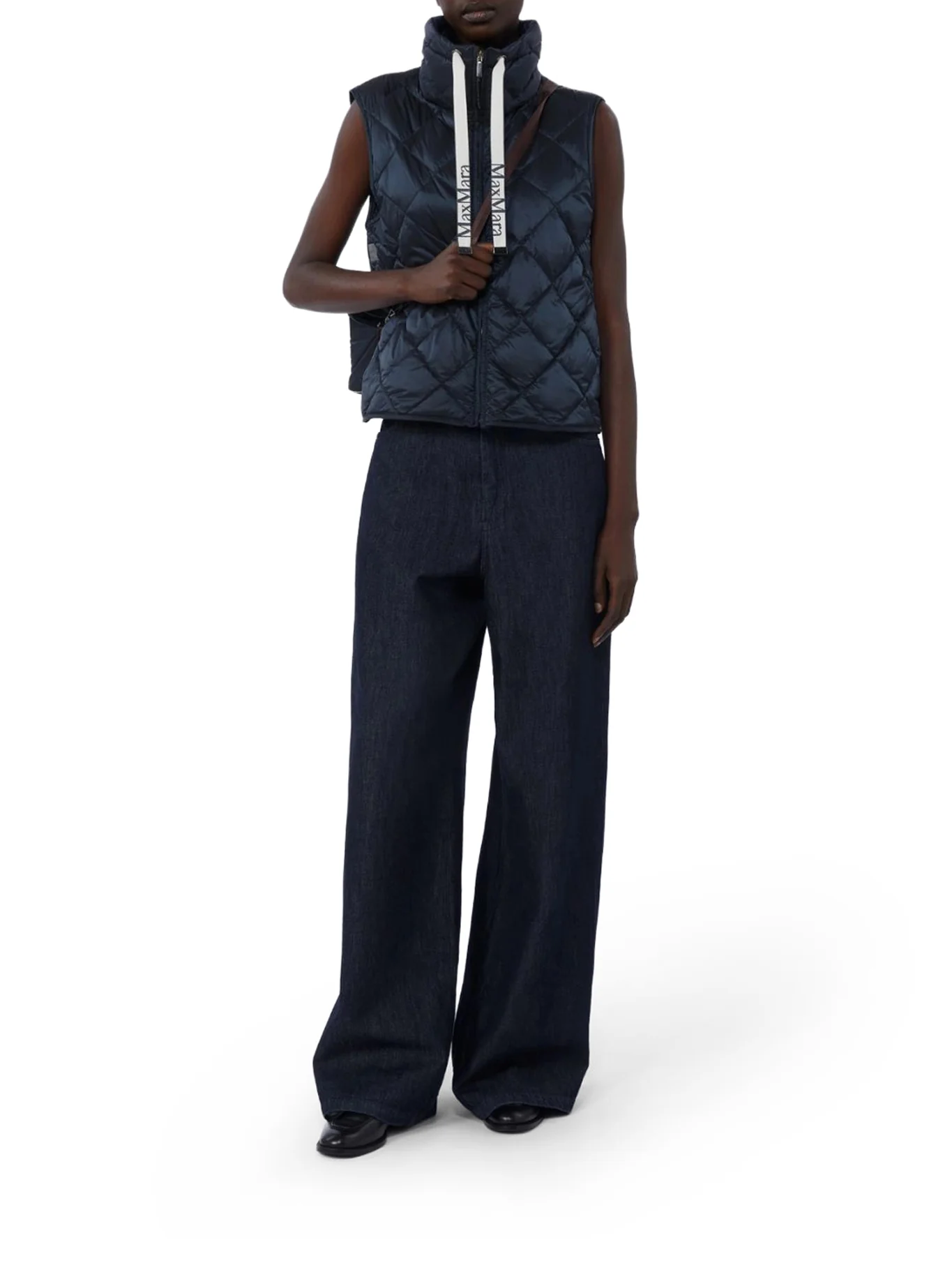 PADDED VEST IN DROP-RESISTANT NYLON CANVAS - Image 2