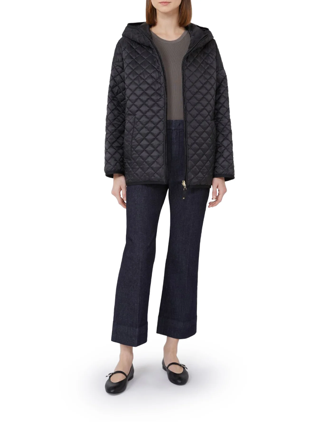 REVERSIBLE PADDED JACKET IN ANTI-DROP CANVAS - Image 2