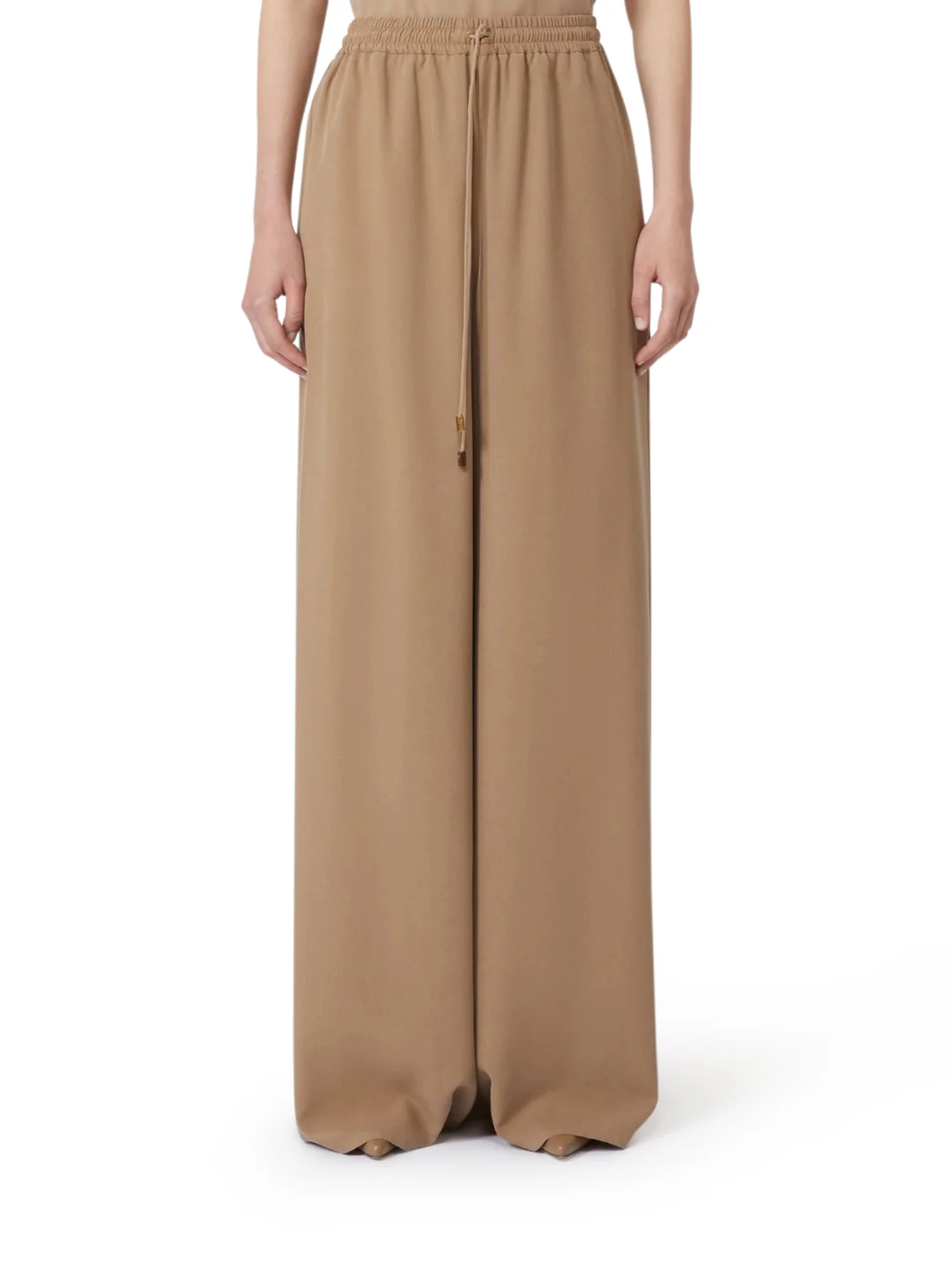 WIDE TROUSERS IN WASHED SILK - Image 3