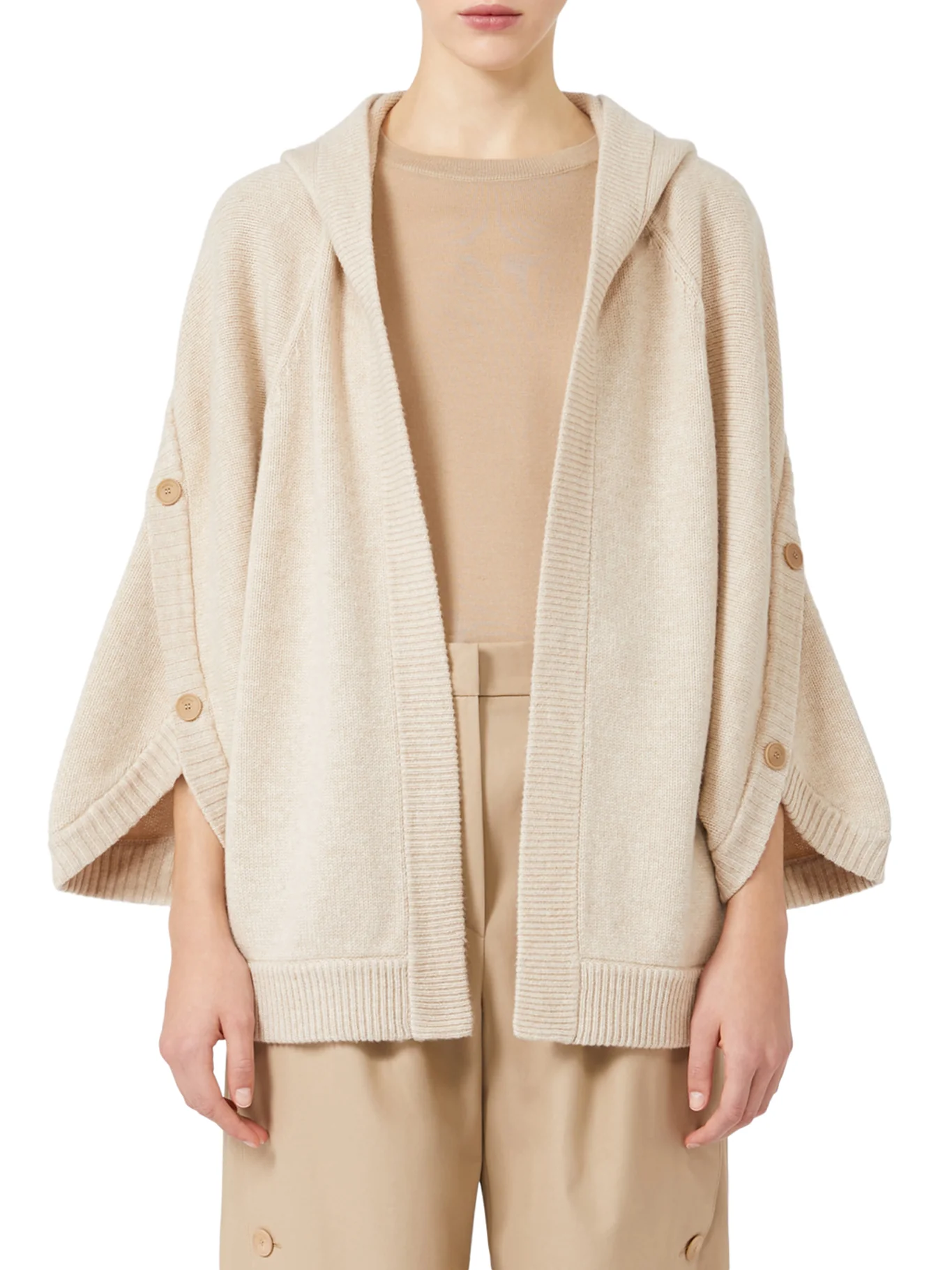 WOOL AND CASHMERE CARDIGAN - Image 3