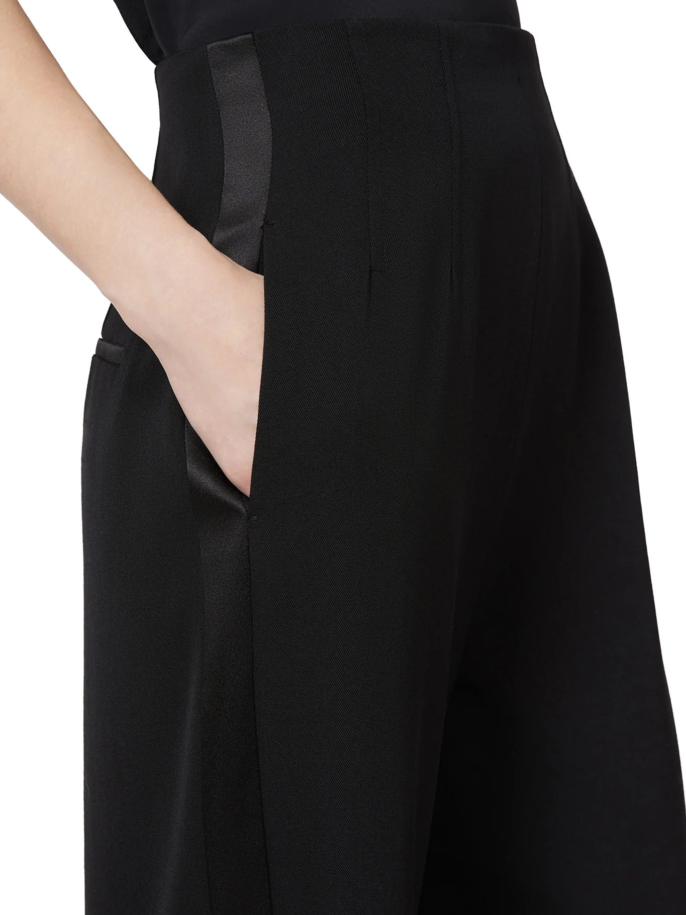SATIRE TROUSERS IN WOOL GABARDINE - Image 5
