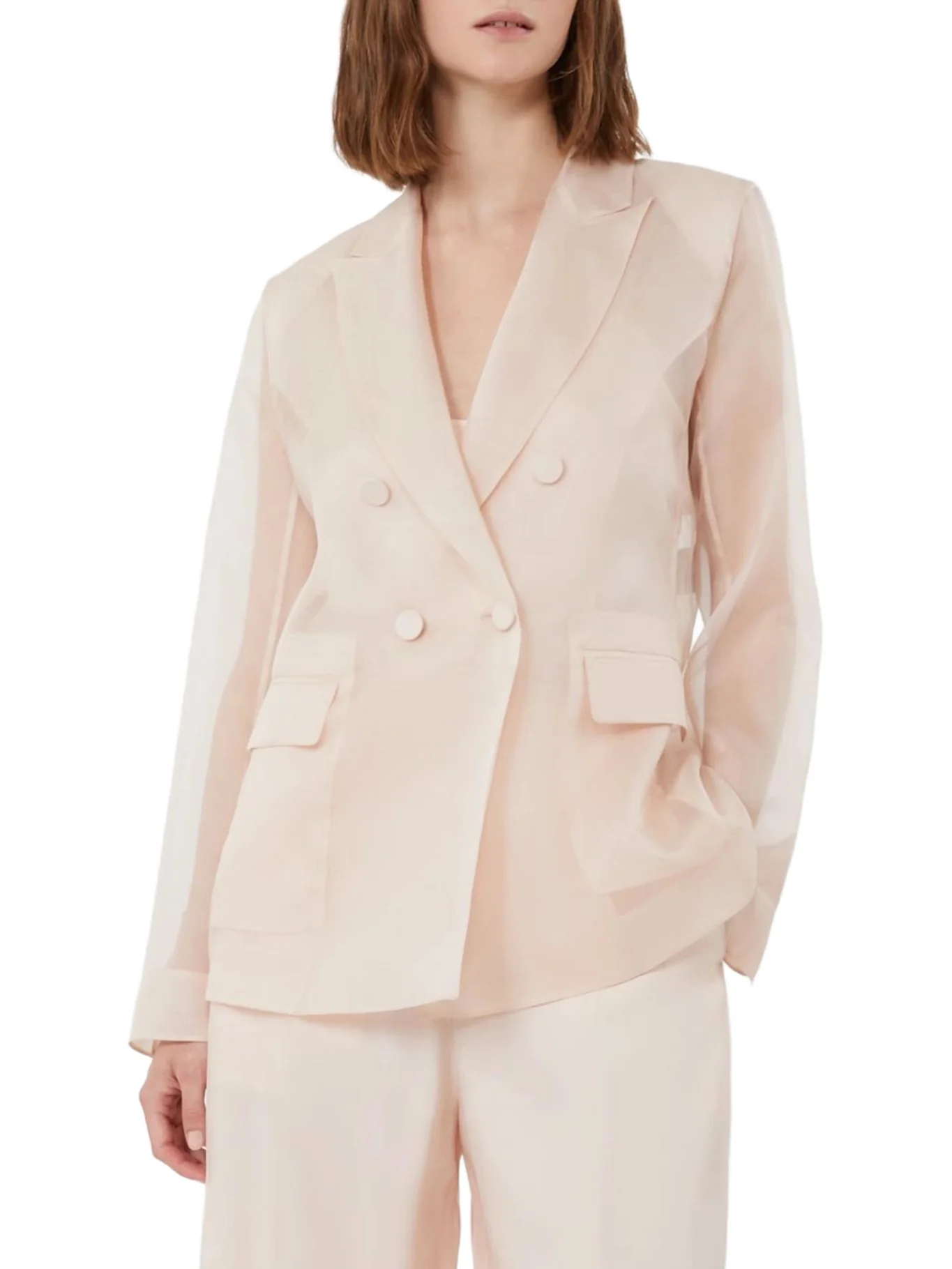 SILK ORGANZA SLOGAN JACKET - Image 3