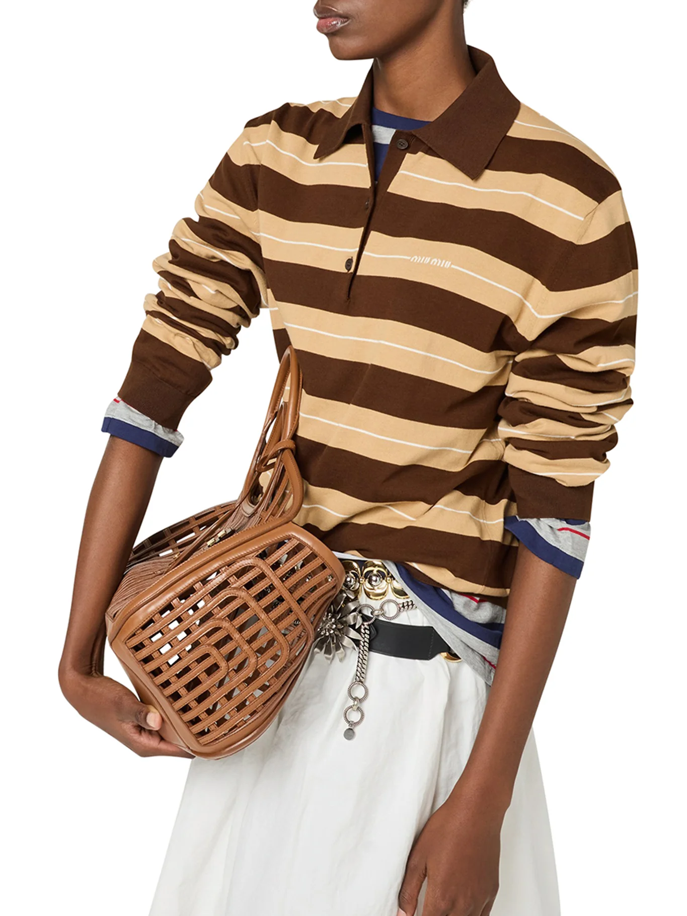 COTTON KNITTED POLO - Image 3