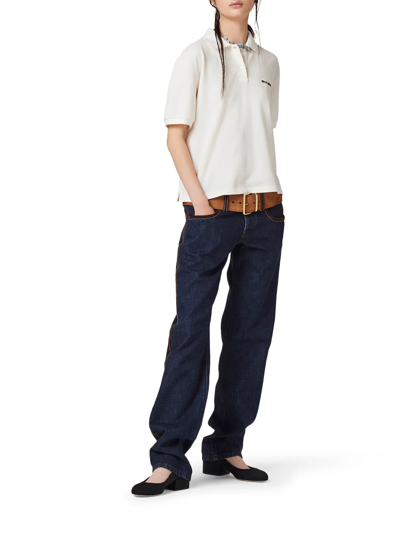 COTTON PIQUET POLO SHIRT - Image 2