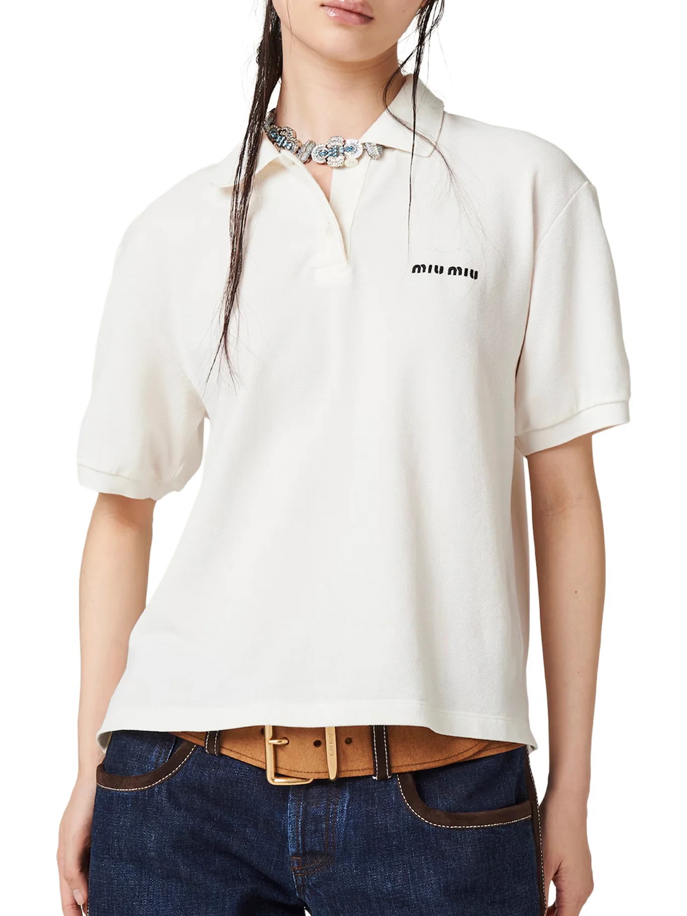 COTTON PIQUET POLO SHIRT - Image 3