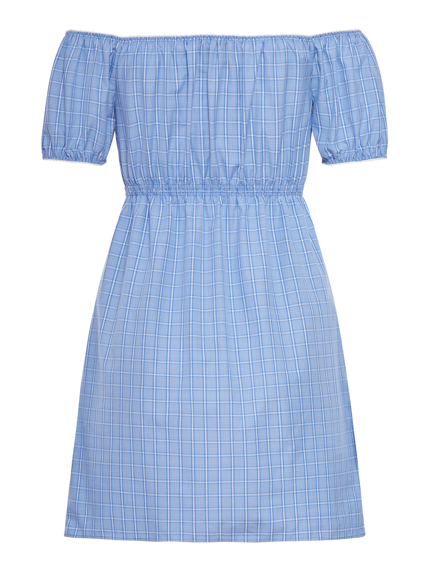 COTTON POPLIN MIDI DRESS - Image 2