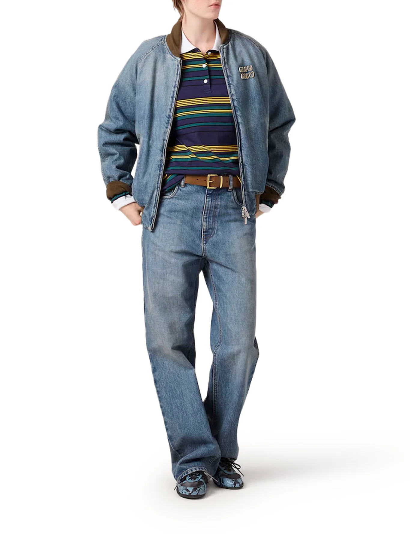 DENIM BLOUSON - Image 2