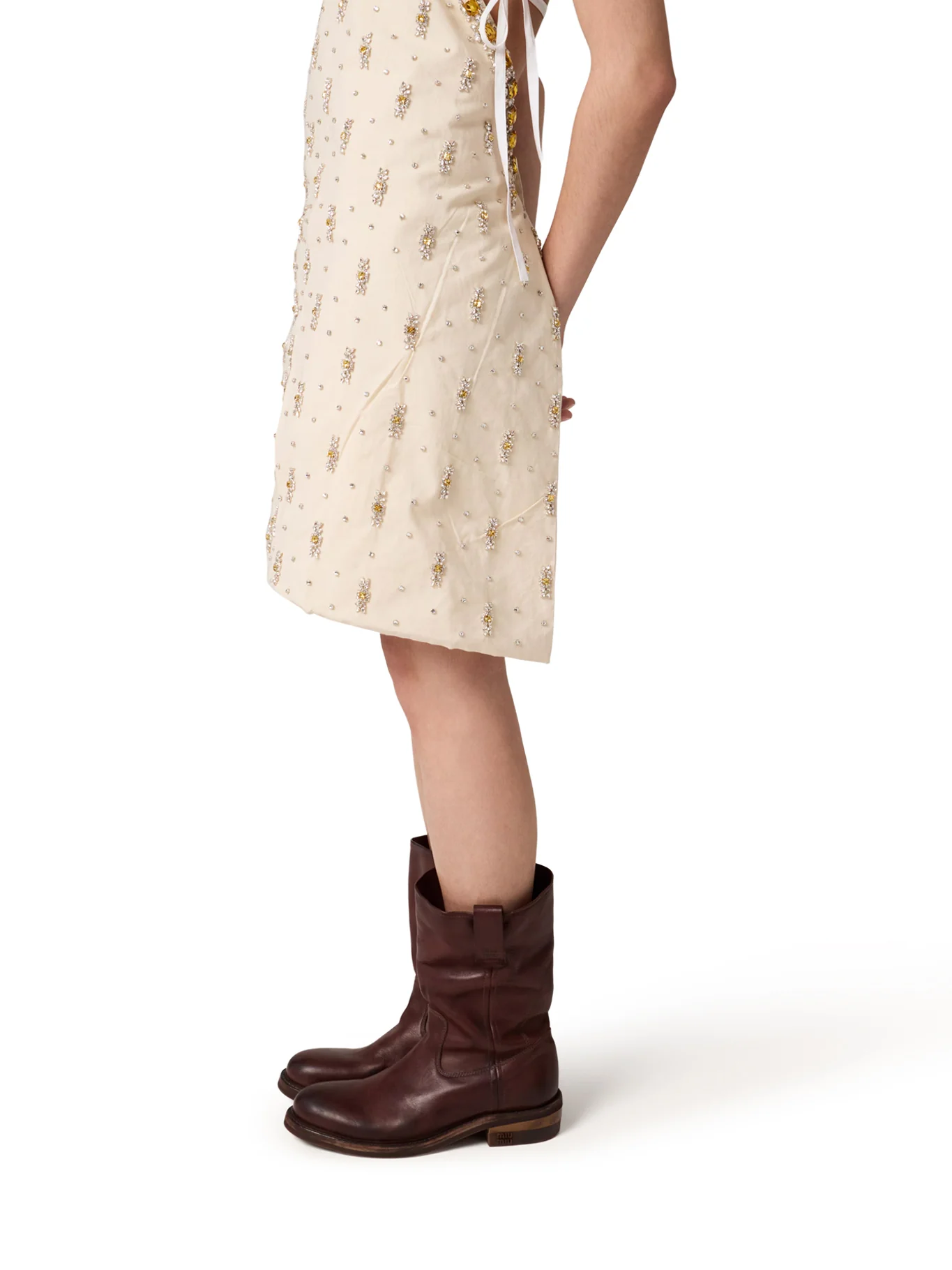 FOULE CALF LEATHER ANKLE BOOTS - Image 2