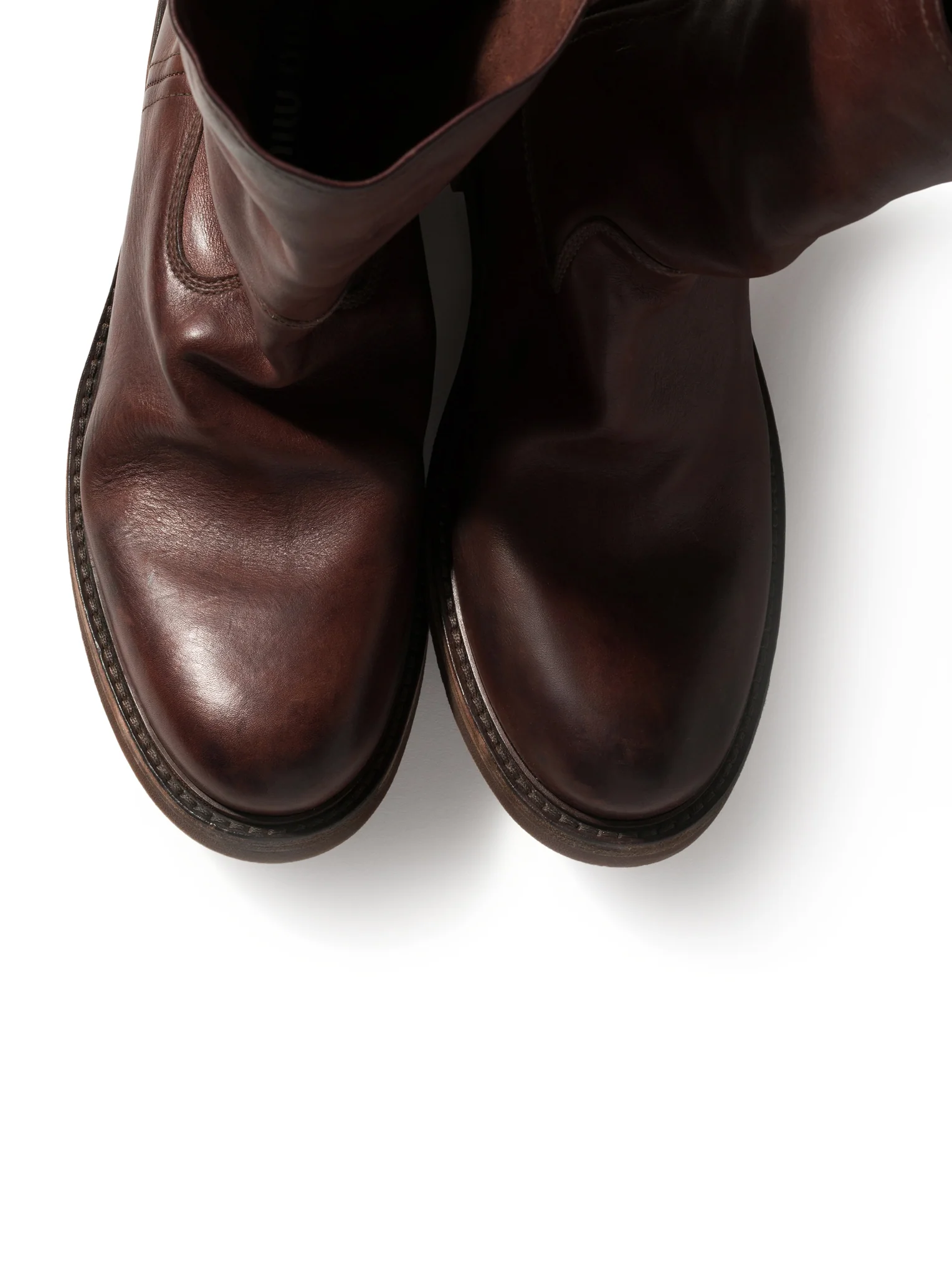 FOULE CALF LEATHER ANKLE BOOTS - Image 4