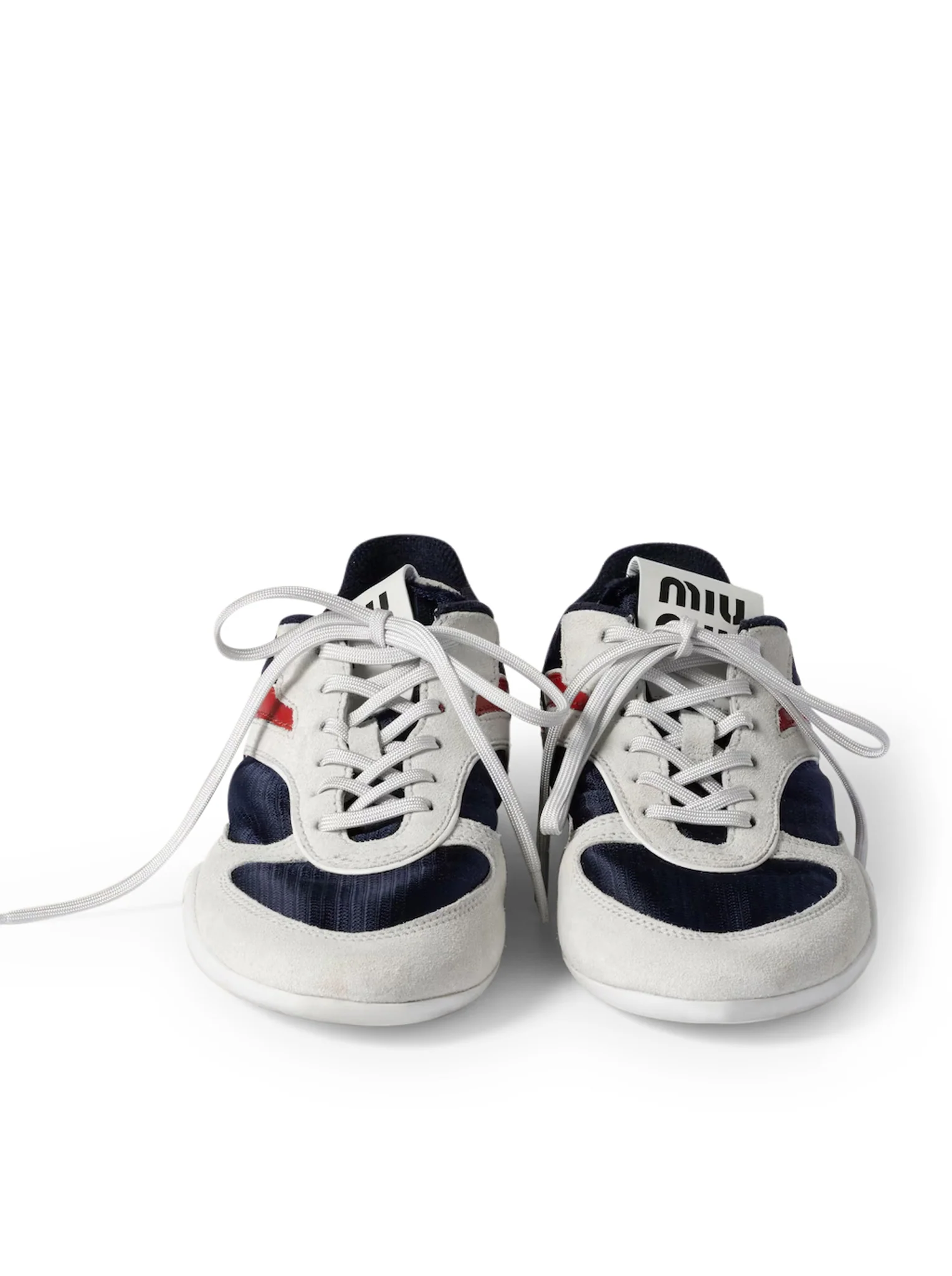 GYMNASIUM SNEAKERS IN TECHNICAL FABRIC AND SUEDE - Image 4