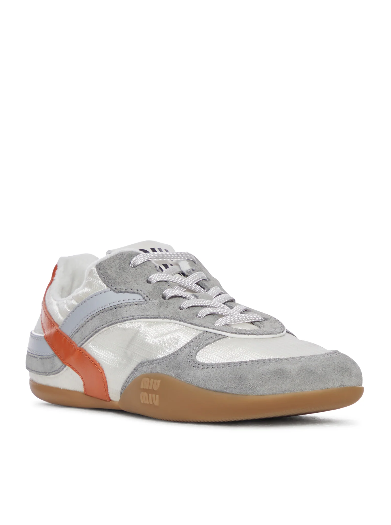 GYMNASIUM SNEAKERS IN TECHNICAL FABRIC AND SUEDE - Image 2
