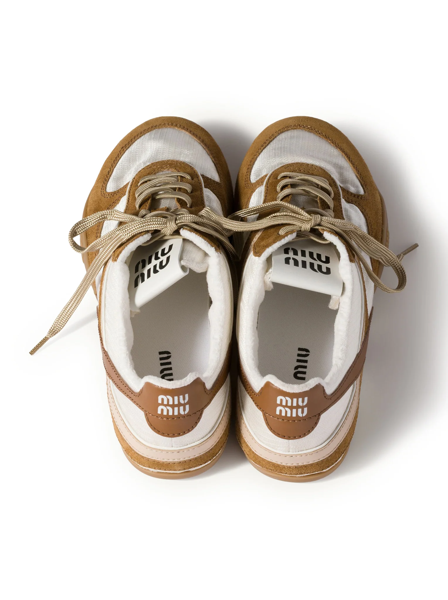 GYMNASIUM SNEAKERS IN TECHNICAL FABRIC AND SUEDE - Image 4