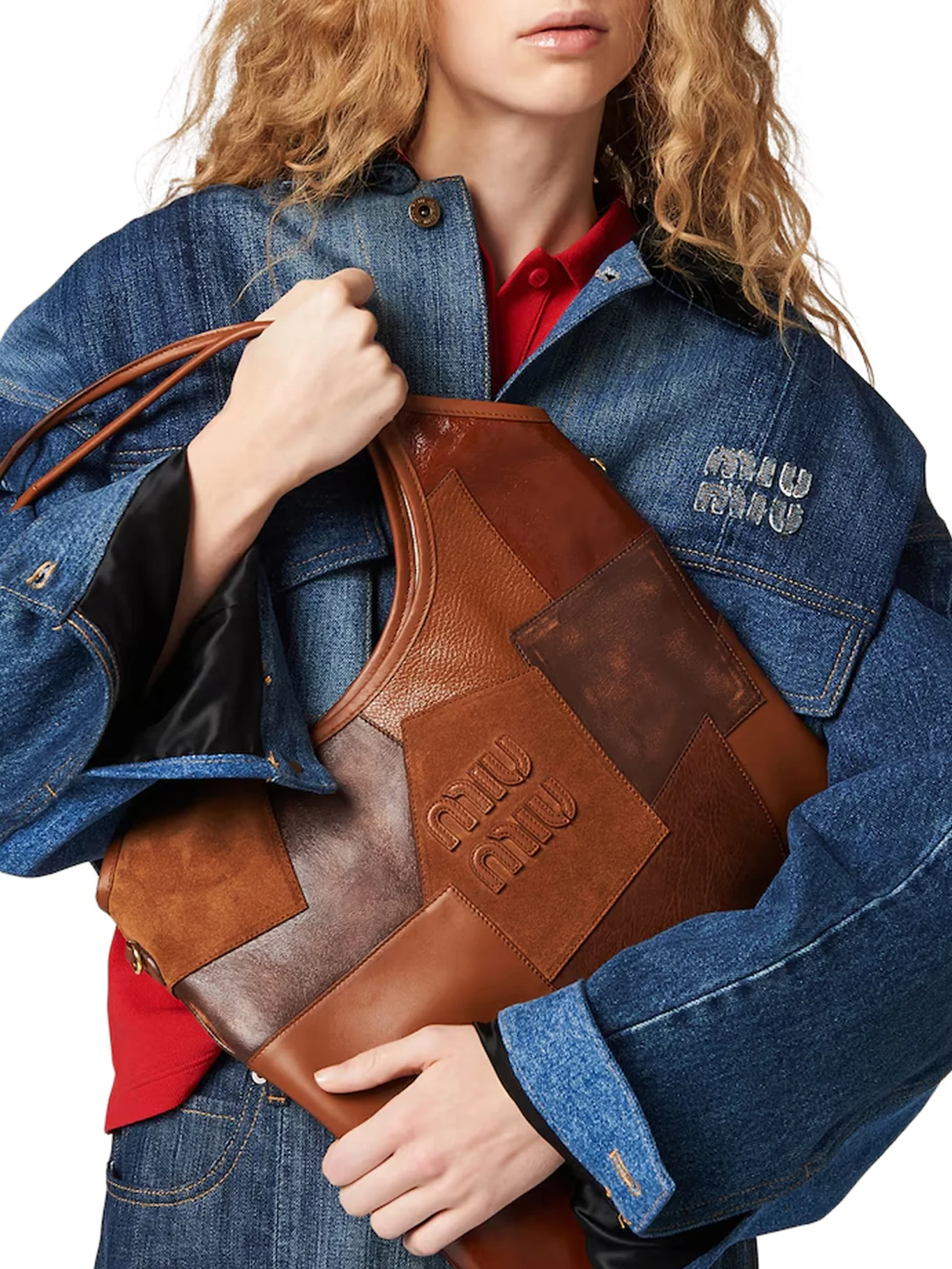 IVY PATCH LEATHER BAG - Image 3
