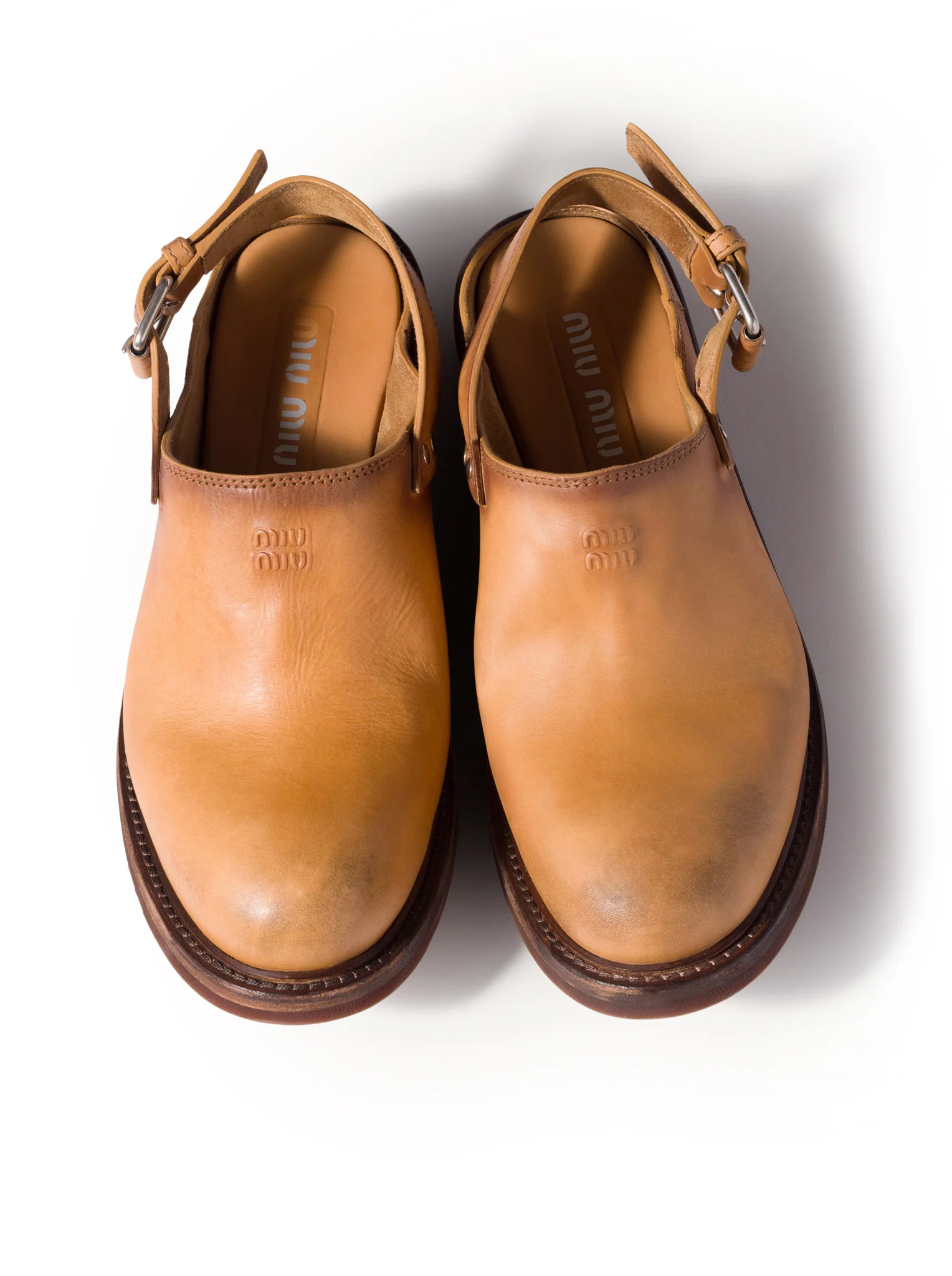 LEATHER FOULE SABOT - Image 5