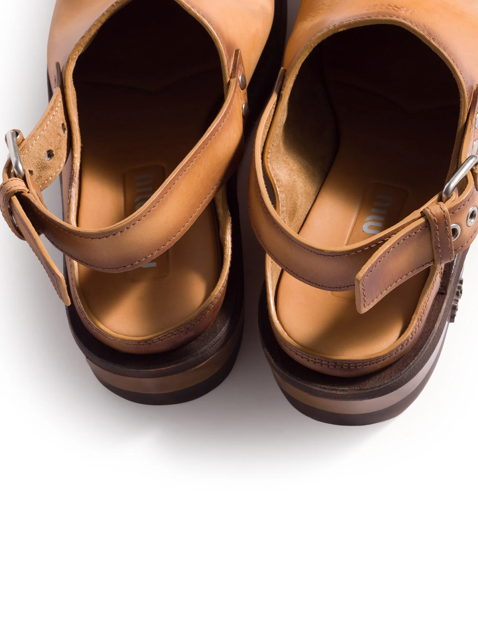LEATHER FOULE SABOT - Image 6