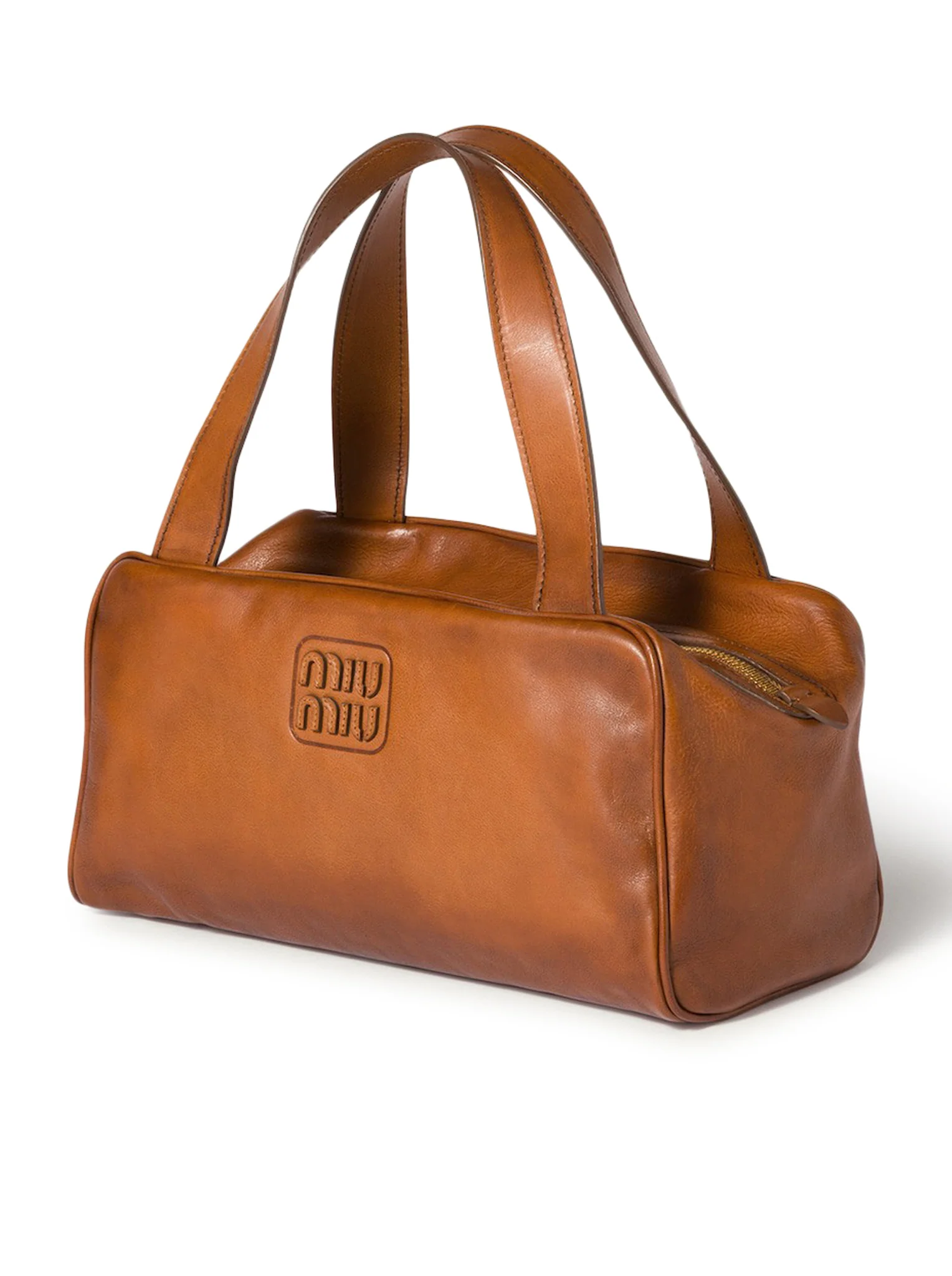 LEATHER TOP HANDLE BAG - Image 5