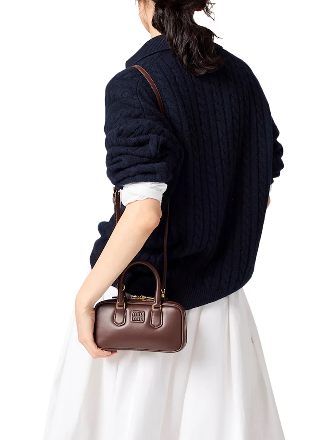 MINI ARCADIE LEATHER BAG - Image 3