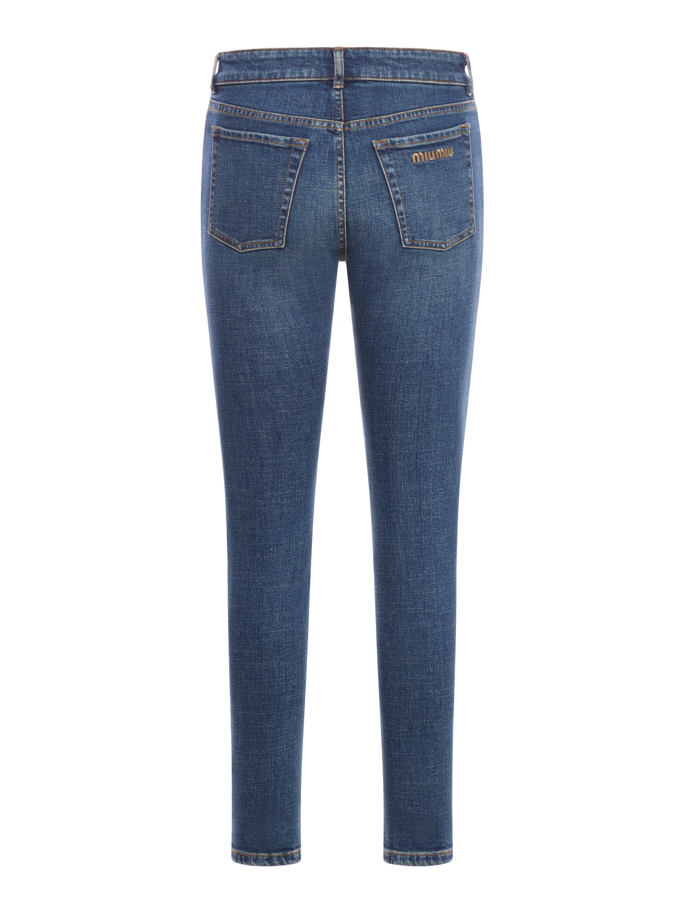 SLIM FIT JEANS WITH EMBROIDERED LOGO - Image 2