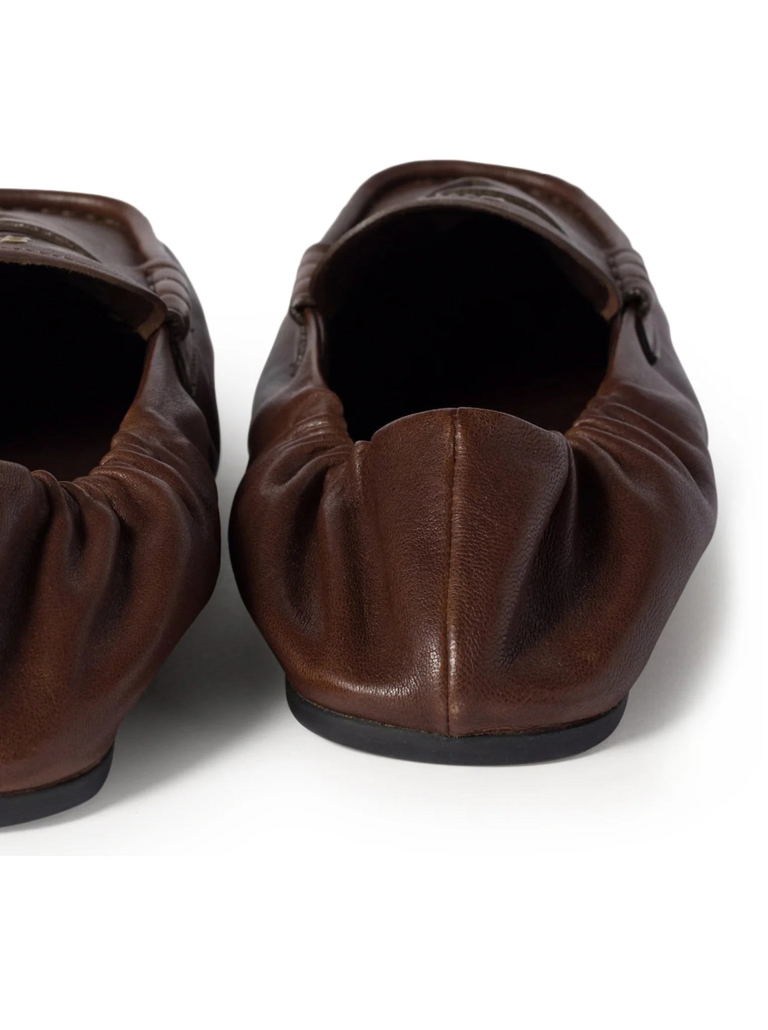 NAPPA LEATHER RUFFLED LOAFERS - Image 5