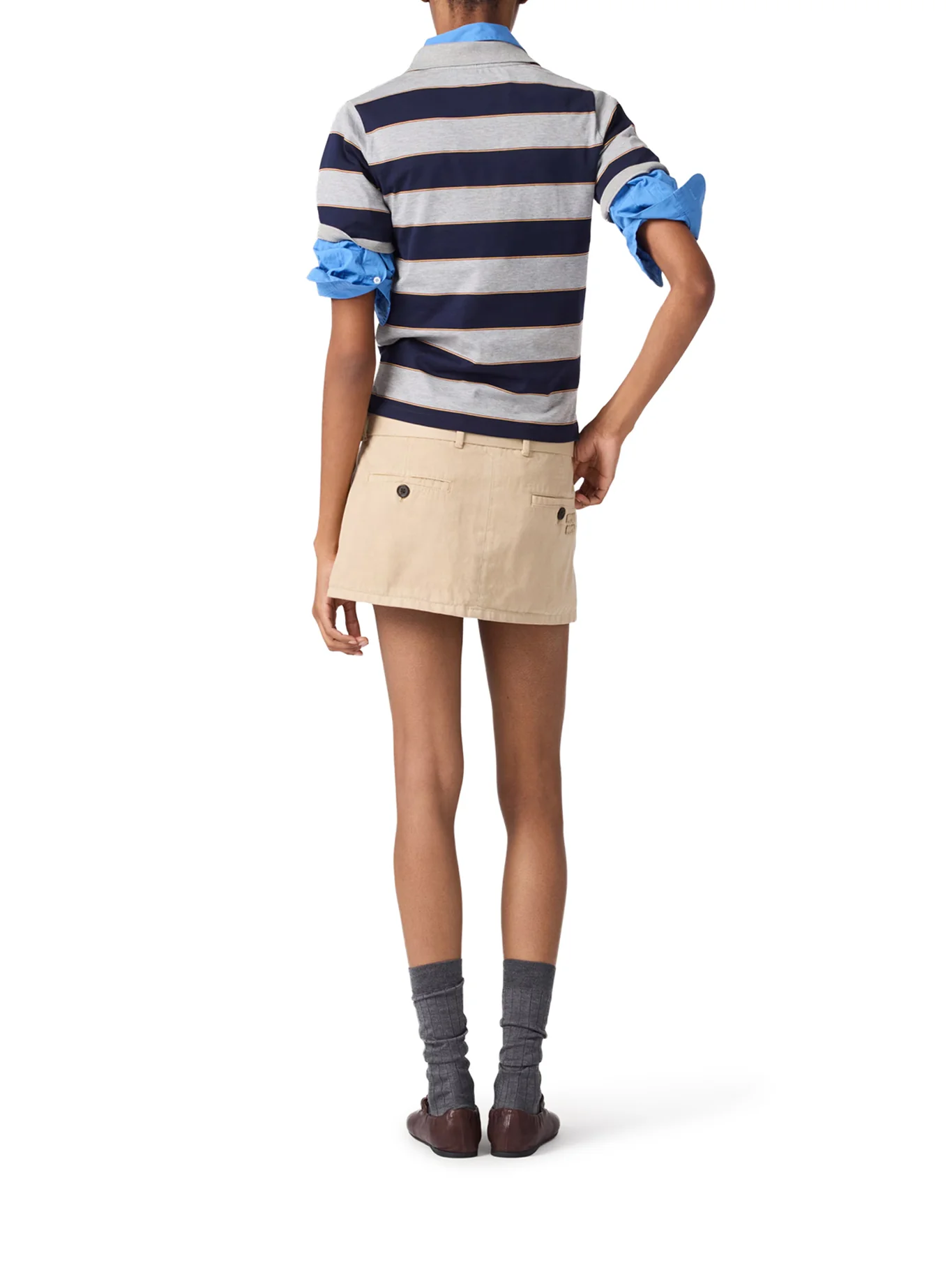 OLD GABARDINE MINISKIRT - Image 4