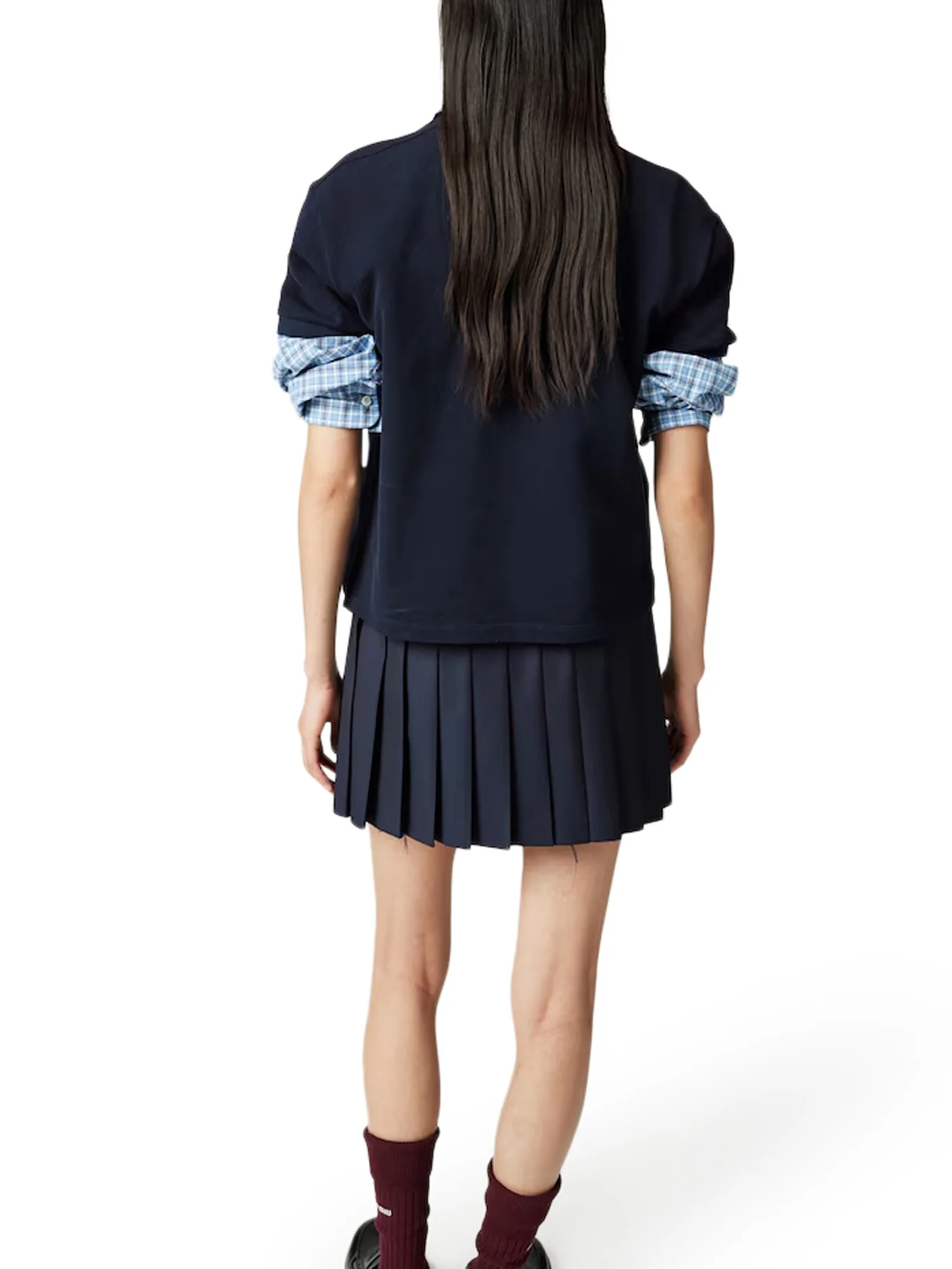 PLEATED BATAVIA MINISKIRT - Image 3