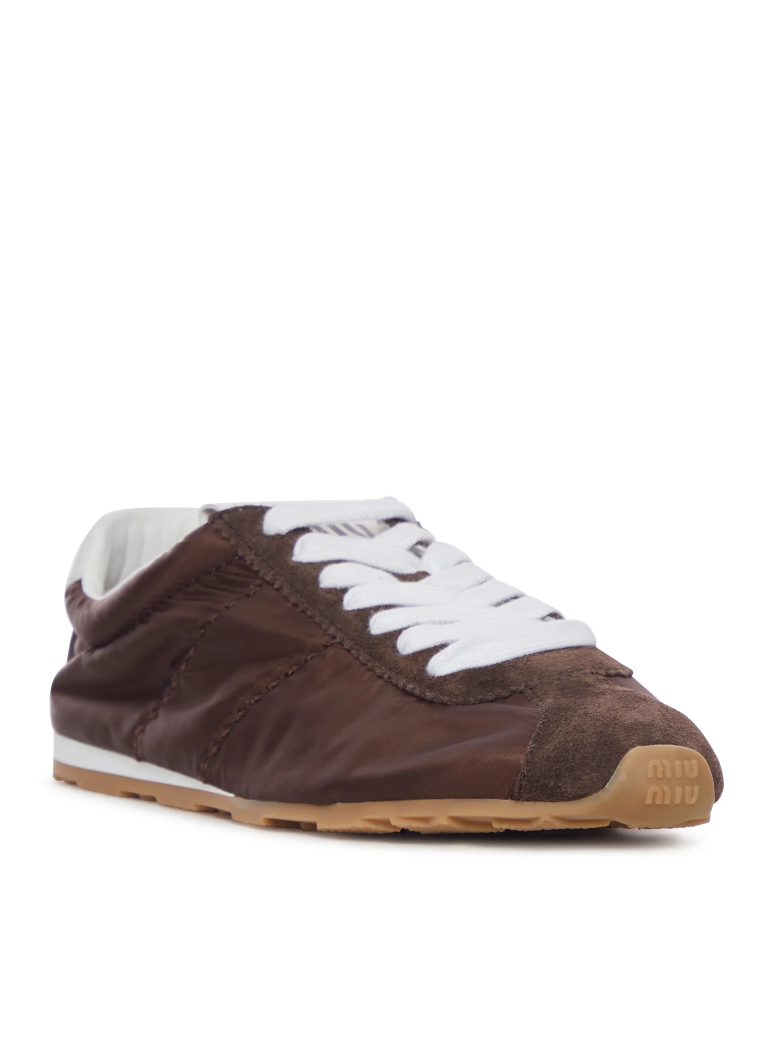 PLUME SNEAKERS IN TECHNICAL FABRIC AND SUEDE - Image 2