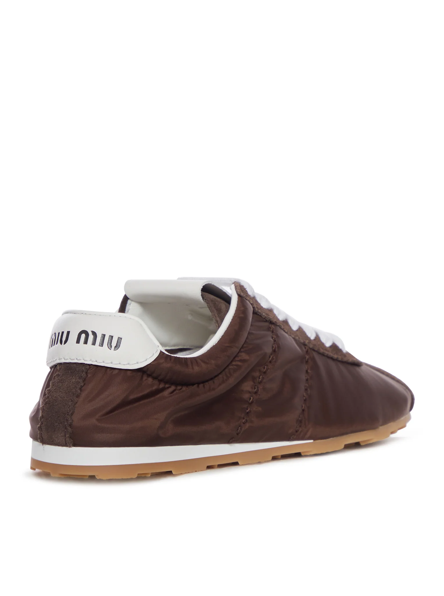 PLUME SNEAKERS IN TECHNICAL FABRIC AND SUEDE - Image 3