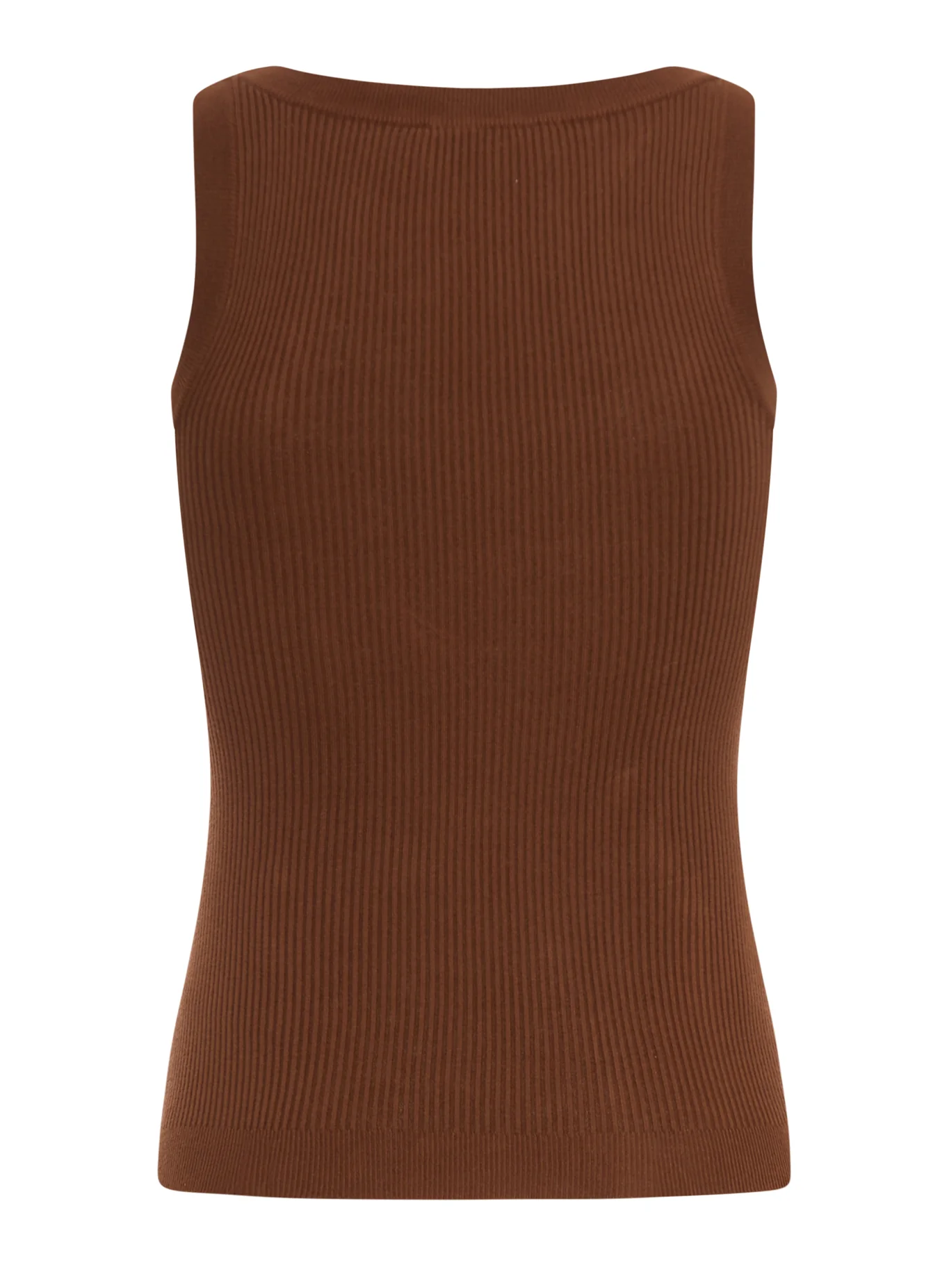 RIBBED COTTON TANK TOP - Image 2