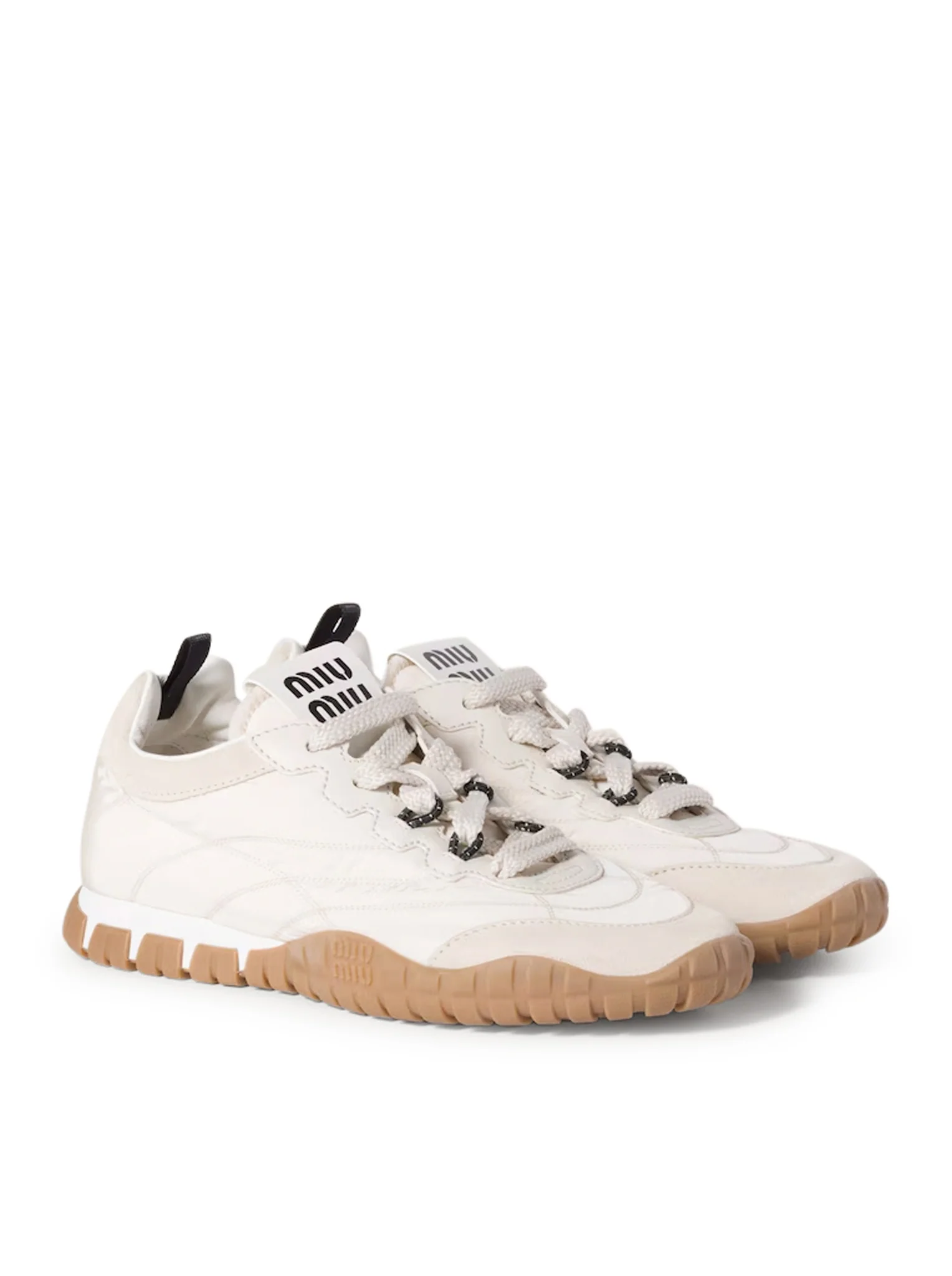 TYRE SNEAKERS IN TECHNICAL FABRIC AND SUEDE - Image 3