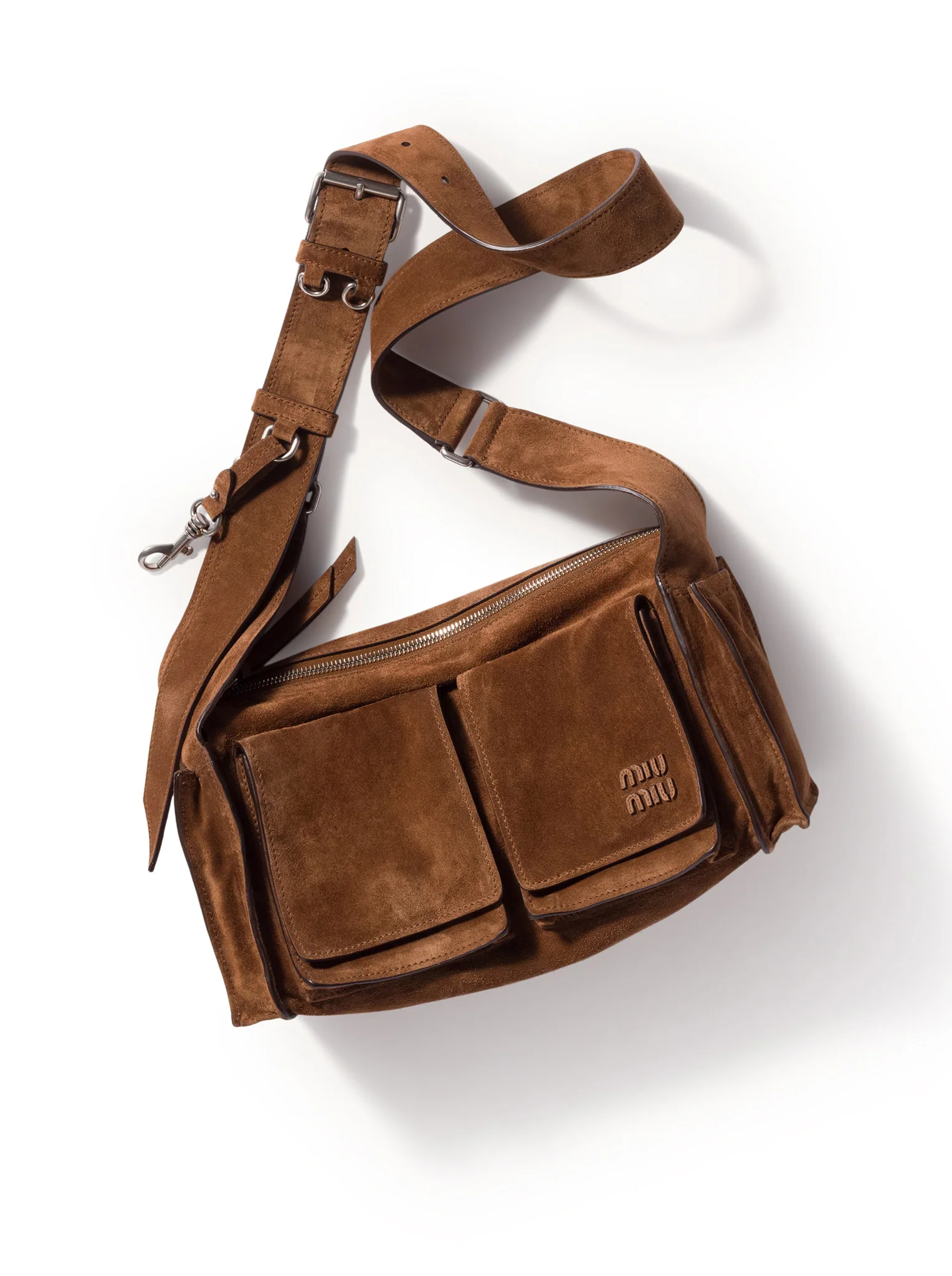 UTILITAIRE SHOULDER BAG IN SUEDE LEATHER - Image 7